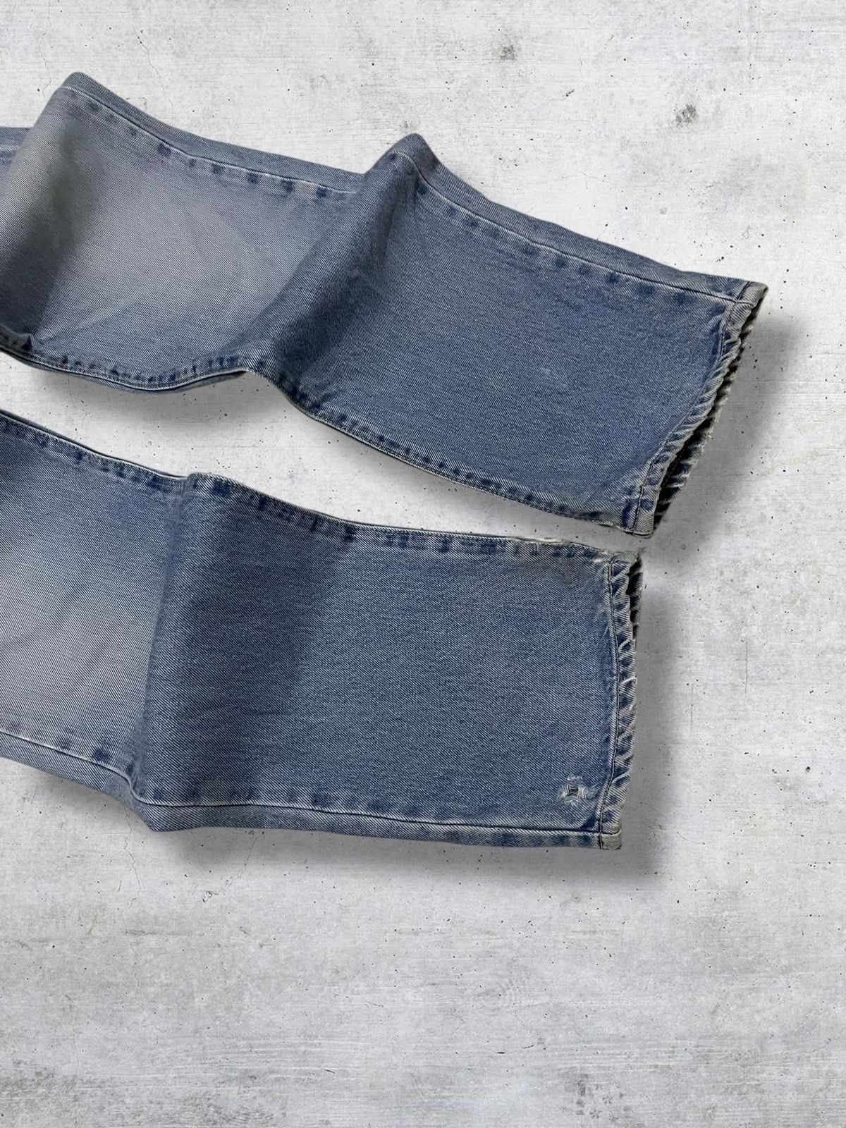 Edwin VINTAGE EDWIN DESIGNER 90S OG JAPAN BLUEWASHED DISTRESSED Size US 29 - 5 Thumbnail