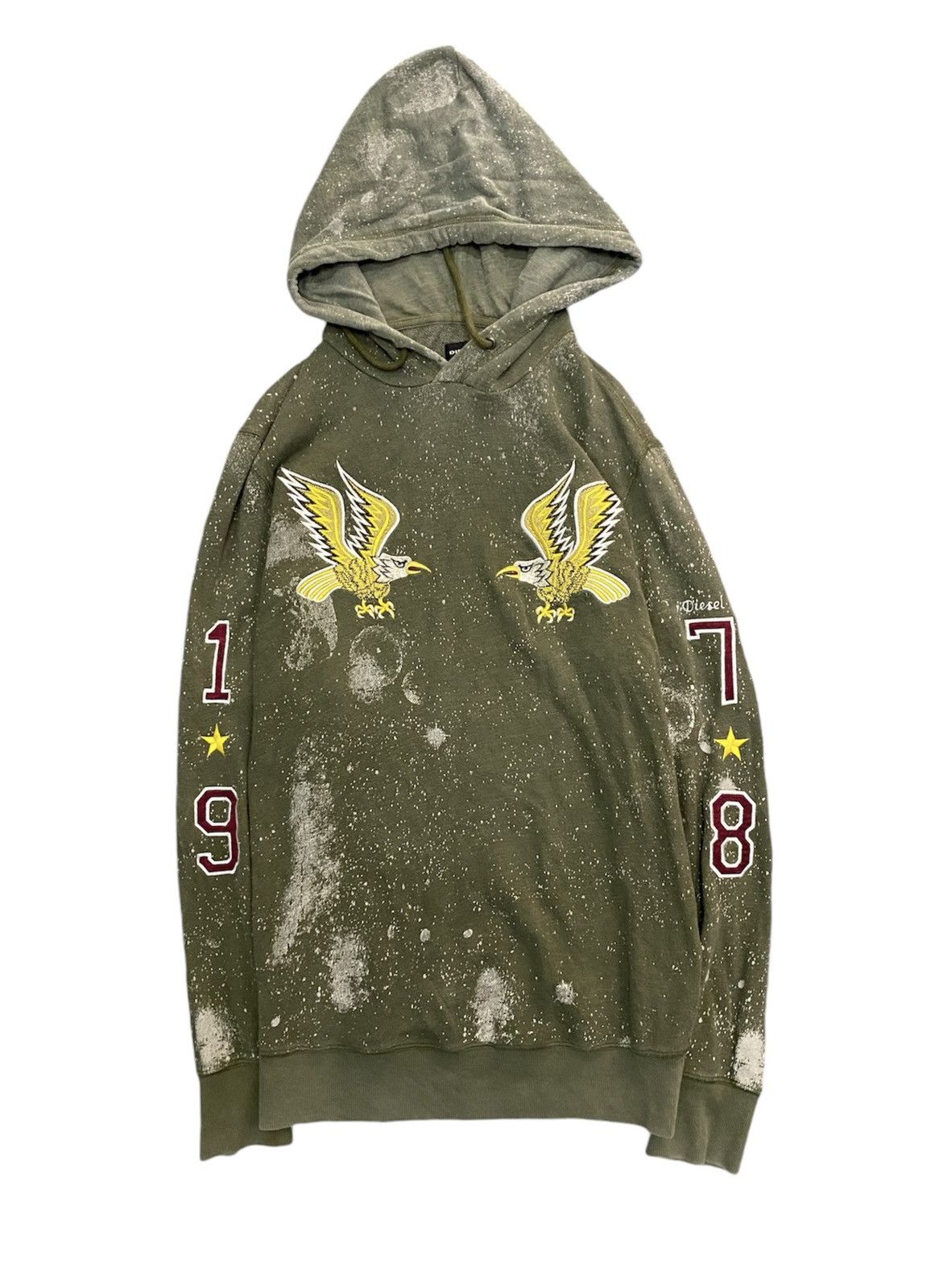 Diesel Vtg Diesel Galaxy universe eagle hoodie Size US M / EU 48-50 / 2 - 1 Thumbnail