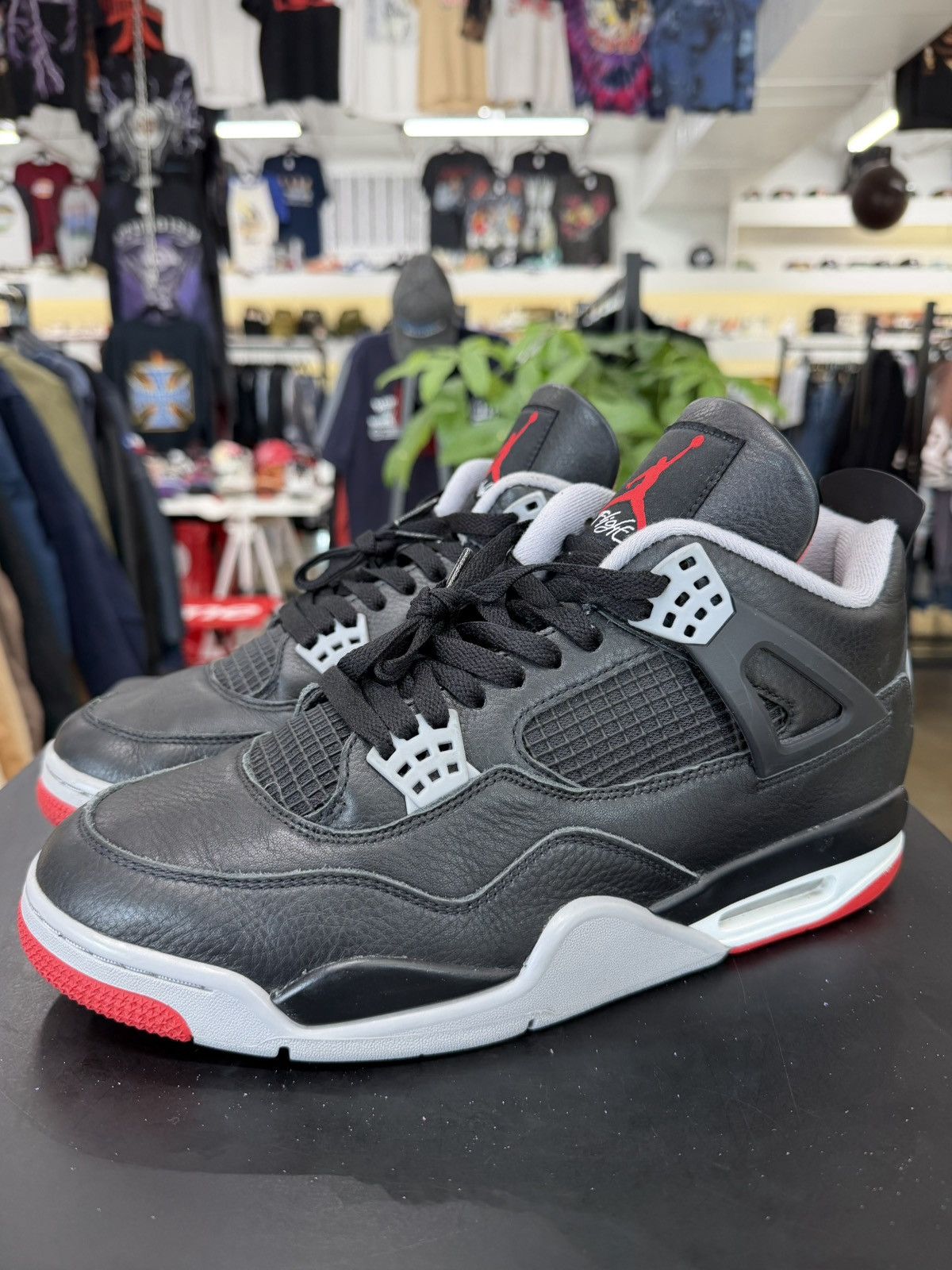 Jordan Brand Air Jordan 4 Bred Reimagined Size 11.5 (2024) Size US 11.5 / EU 44-45 - 1 Thumbnail