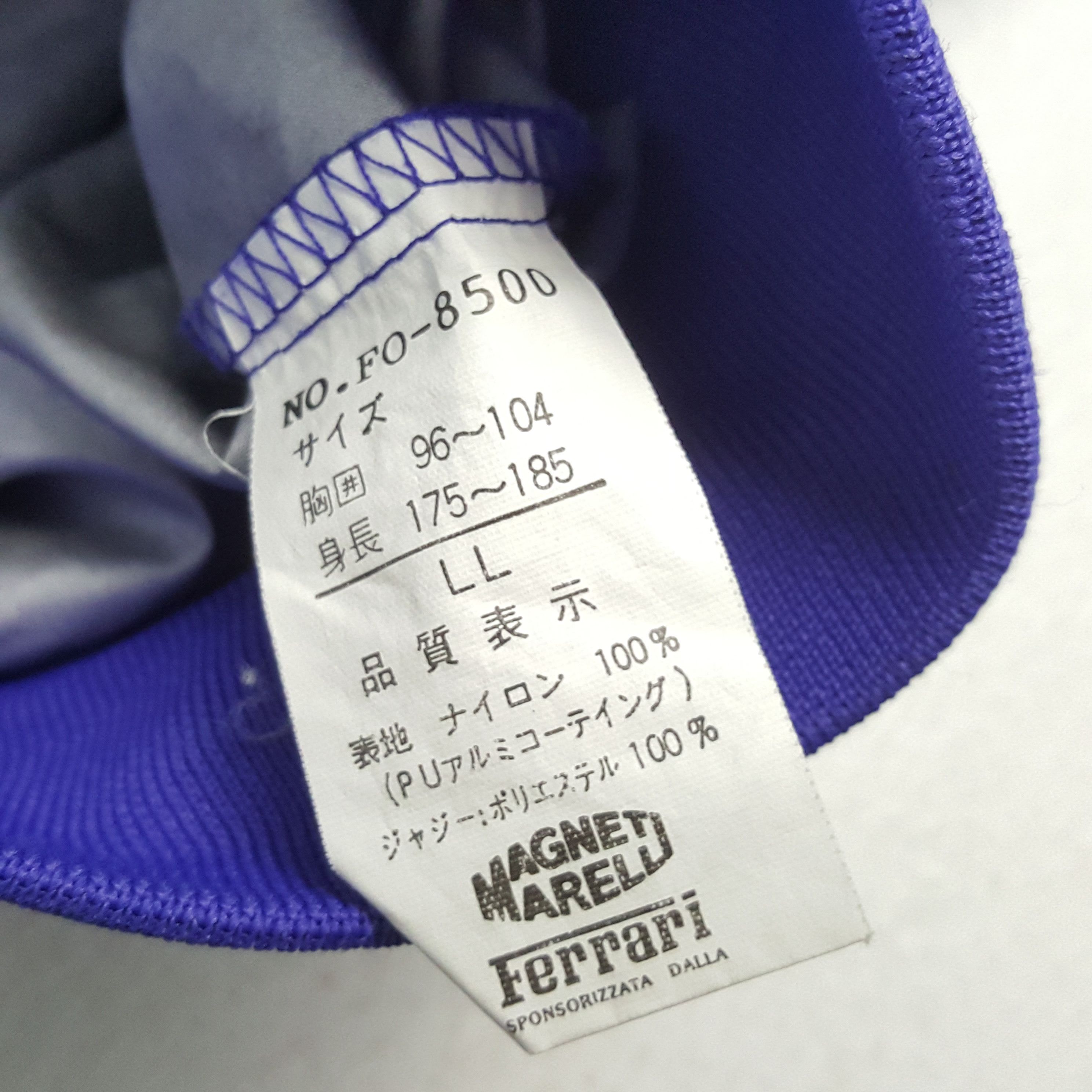 FERRARI MAGNETI MARELLI Luxury Cars Brand Jacket