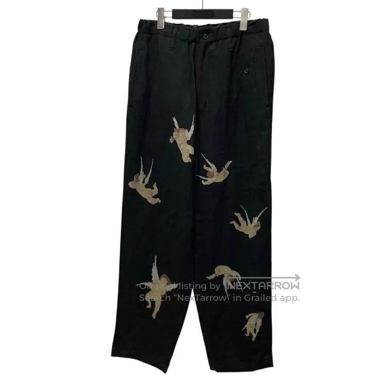 Yohji Yamamoto Yohji Yamamoto size 2 24-inch angel print pants Size US 28 / EU 44 - 3 Thumbnail