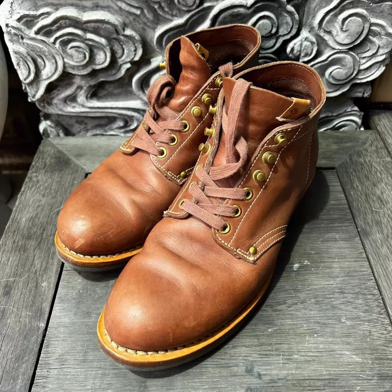 Visvim Hilts Boots Mid-Folk - Dark Brown | Grailed