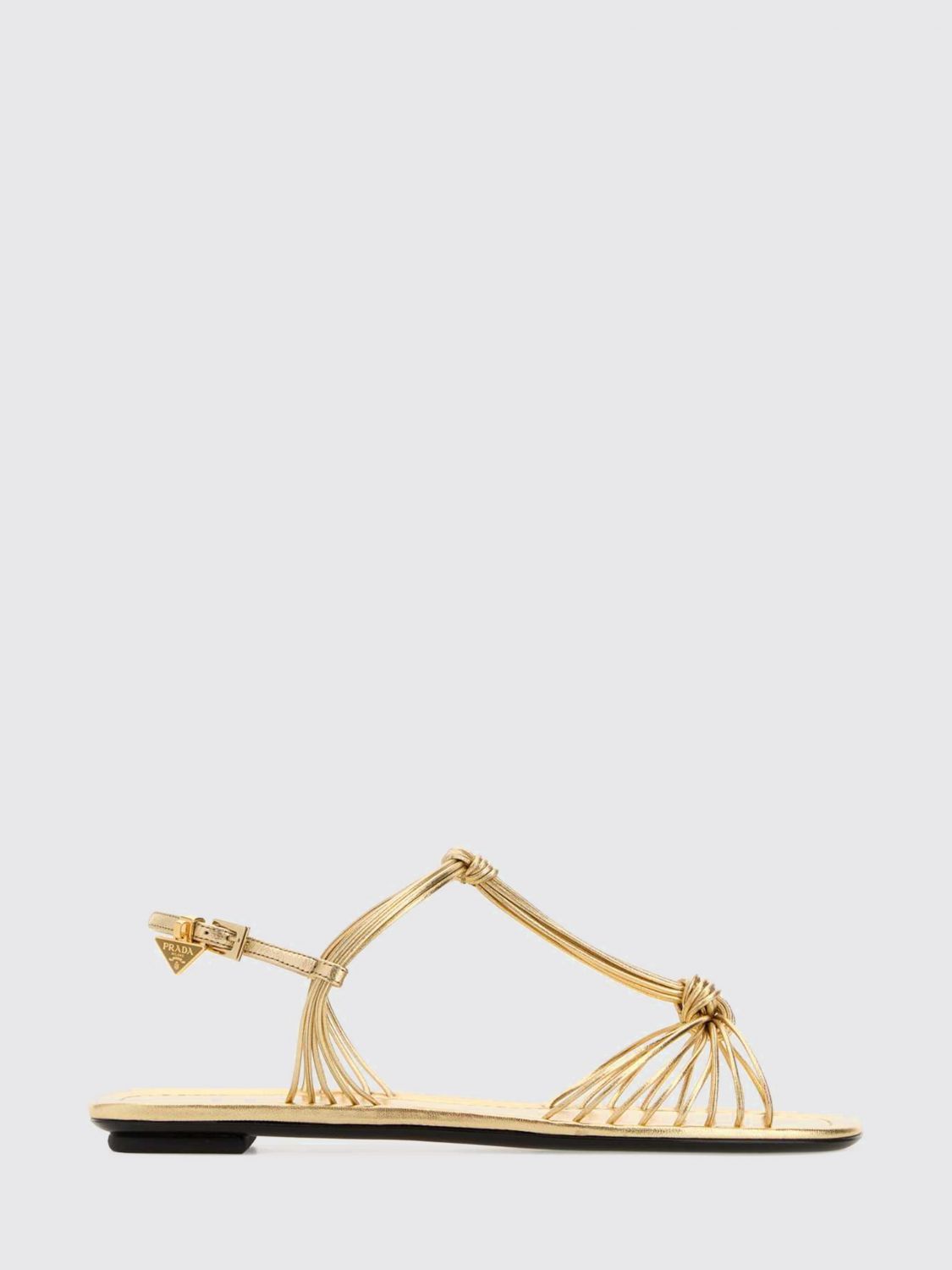 Prada Prada Heeled Sandal Woman Platinum Size US 6 / IT 36 - 1 Preview