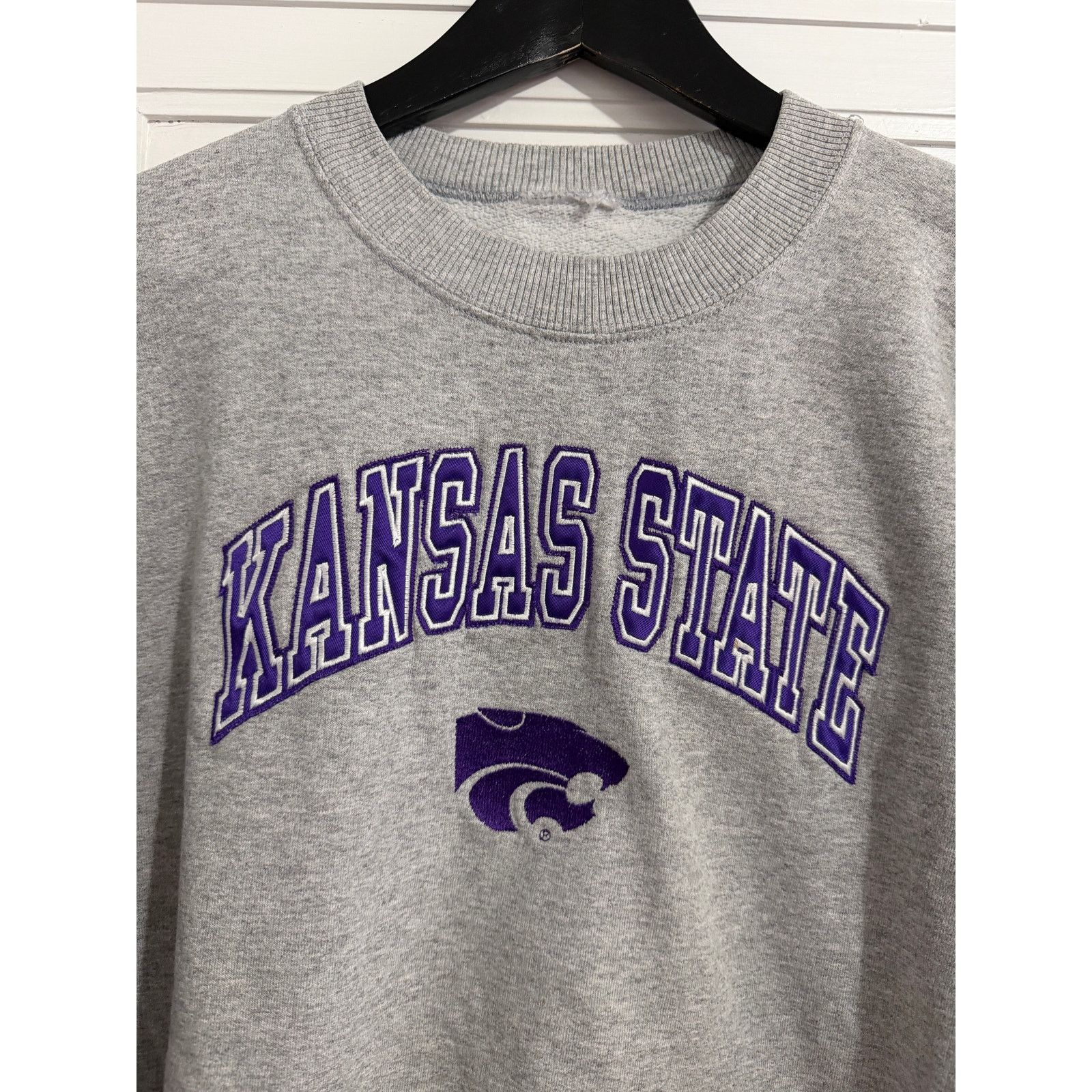 NCAA Kansas State Wildcats Stitched Crewneck Sweatshirt Size S Size US S / EU 44-46 / 1 - 2 Thumbnail