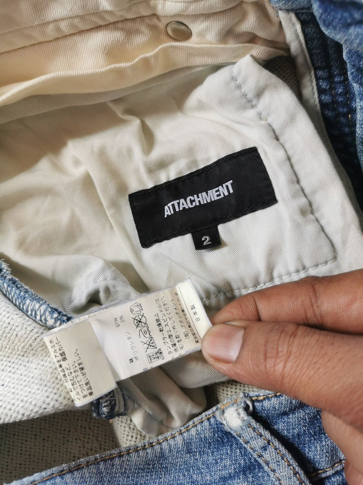 Kazuyuki Kumagai Attachment Attachment Jogg Slim Jeans Size US 32 / EU 48 - 10 Thumbnail