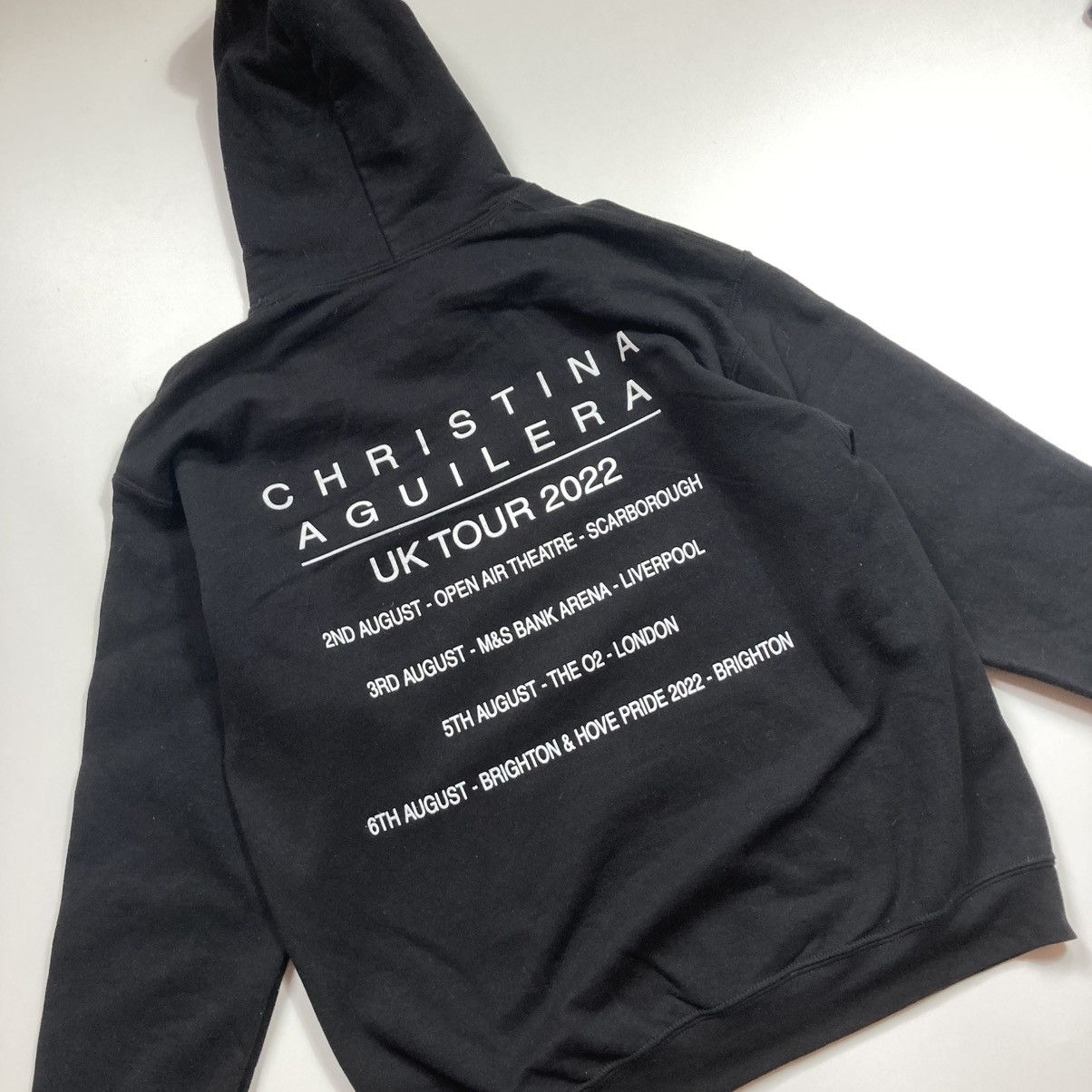 Rap Tees christina aguilera pop rnb soul hip hop latin tour hoodie Size US L / EU 52-54 / 3 - 7 Thumbnail