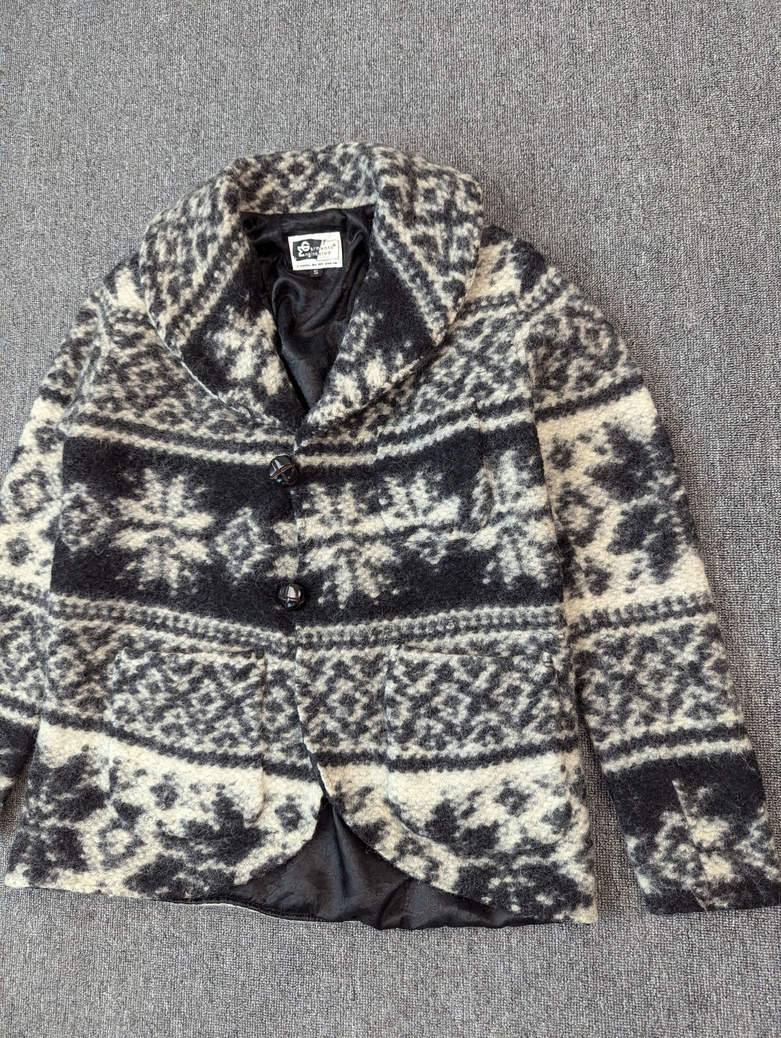 Engineered Garments Engineered Garments Wool Patterned Cardigan Jacket Size S Size US S / EU 44-46 / 1 - 2 Thumbnail