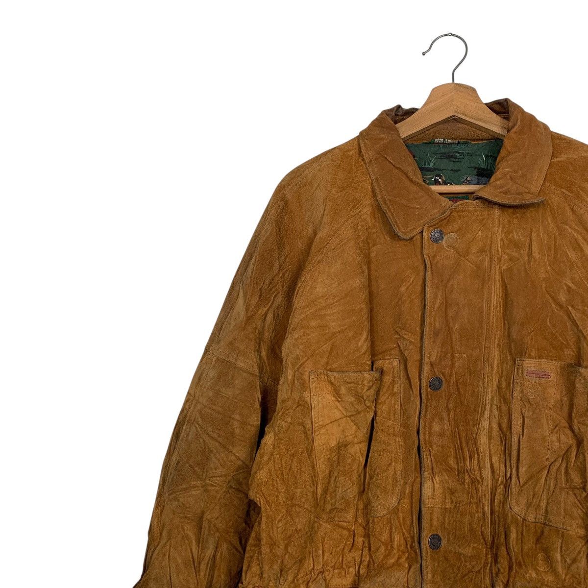 Japanese Brand Japanese Brand Field Stream Multipocket Leather Jacket Size US L / EU 52-54 / 3 - 6 Thumbnail