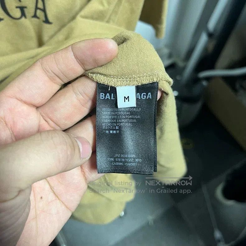 Balenciaga Balenciaga Wheat Ear Short Sleeve Tee. Size US M / EU 48-50 / 2 - 4 Thumbnail