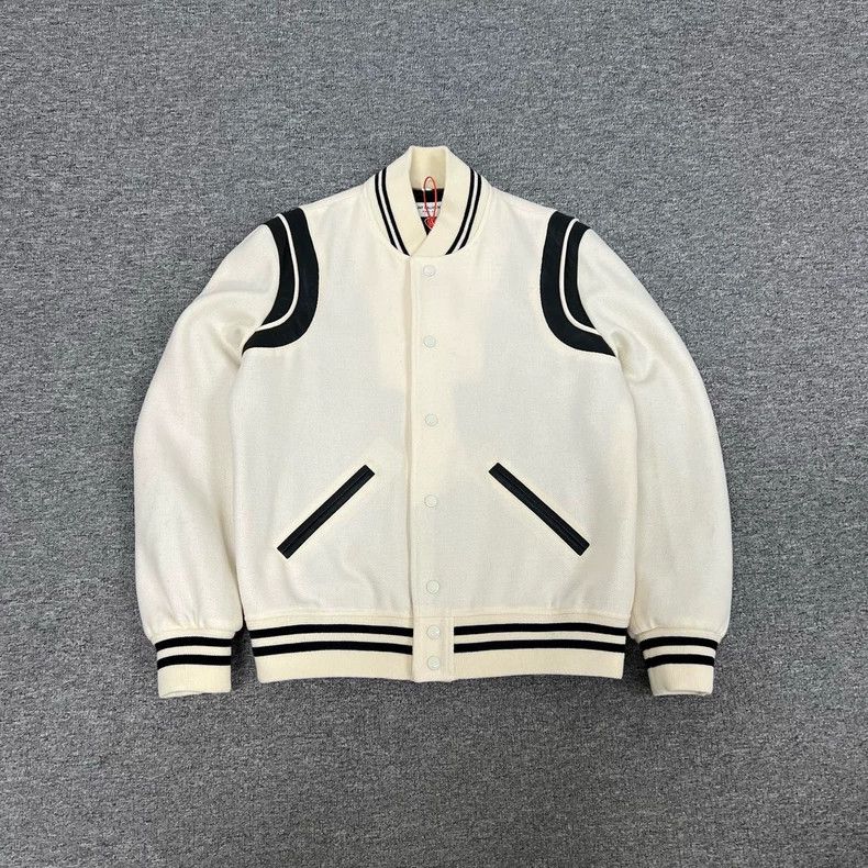 Yves Saint Laurent Saint Laurent Classic black and white patchwork leather bas Size US M / EU 48-50 / 2 - 1 Thumbnail