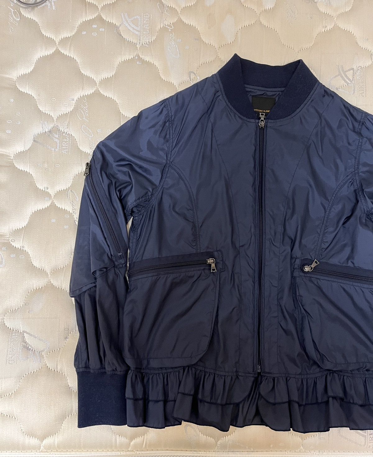 Hysteric Glamour HYSTERIC GLAMOUR ruffle bomber jacket Size M / US 6-8 / IT 42-44 - 2 Thumbnail