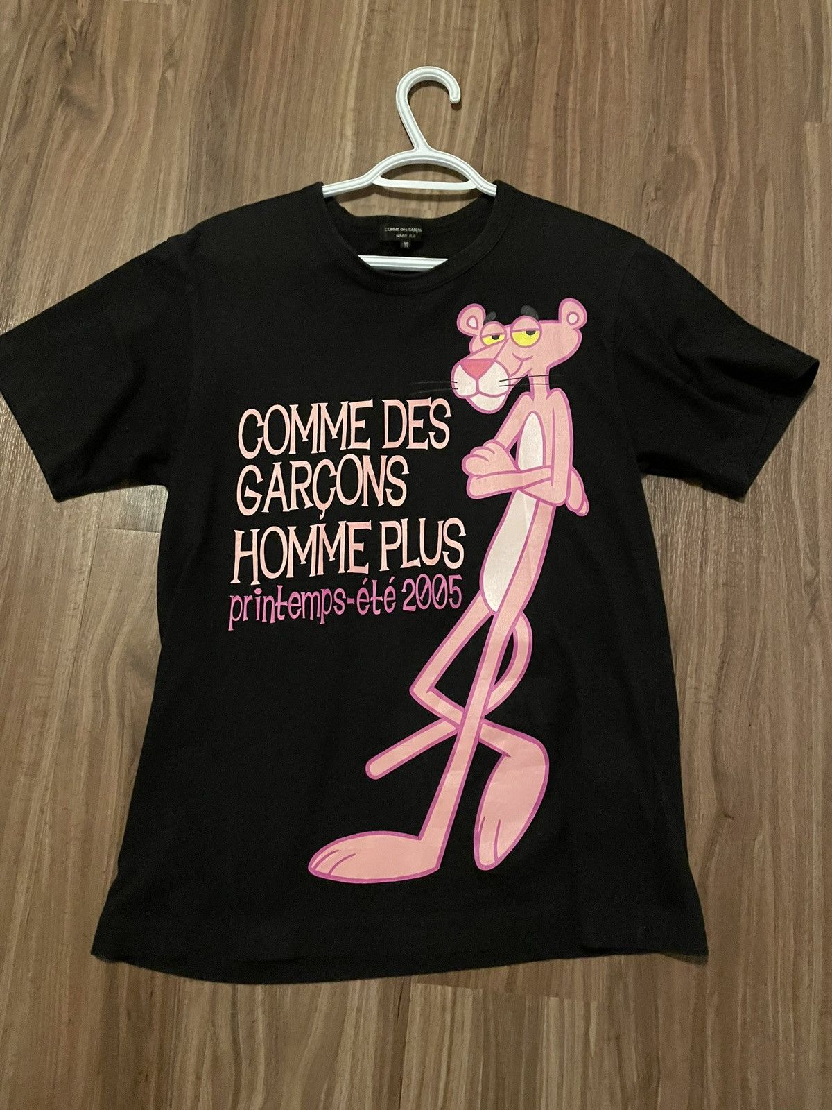 Ss05 Comme des Garçons Pink Panther Tee