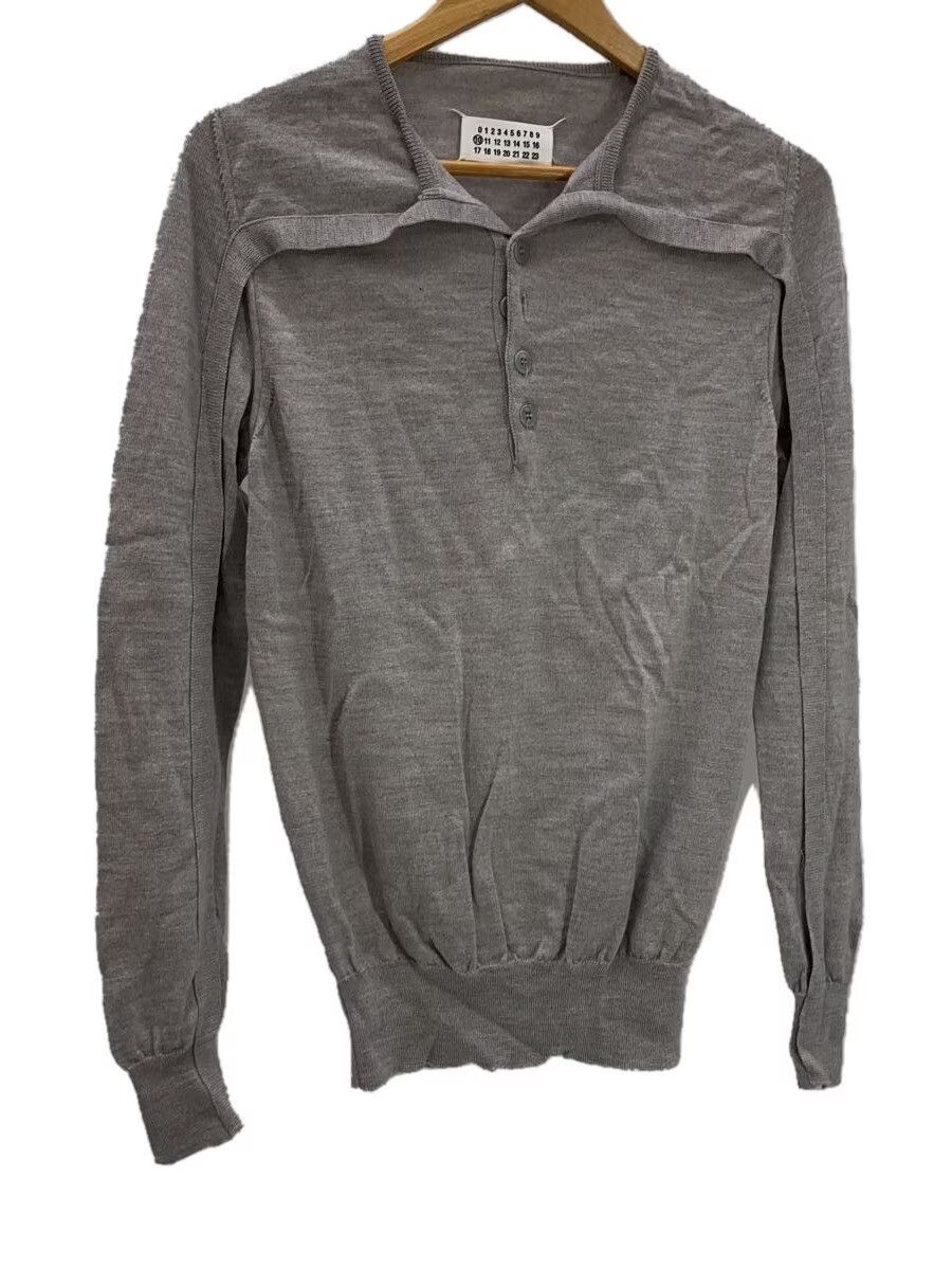 Maison Margiela Panel Design Wool Knit Sweater Size S / US 4 / IT 40 - 1 Thumbnail