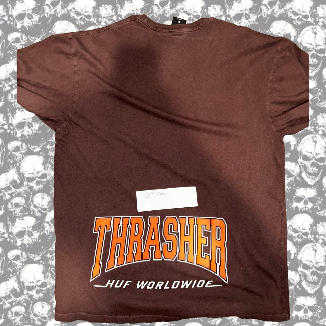 Huf × Thrasher HUF x THRASHER SHIRT Size US XL / EU 56 / 4 - 3 Thumbnail