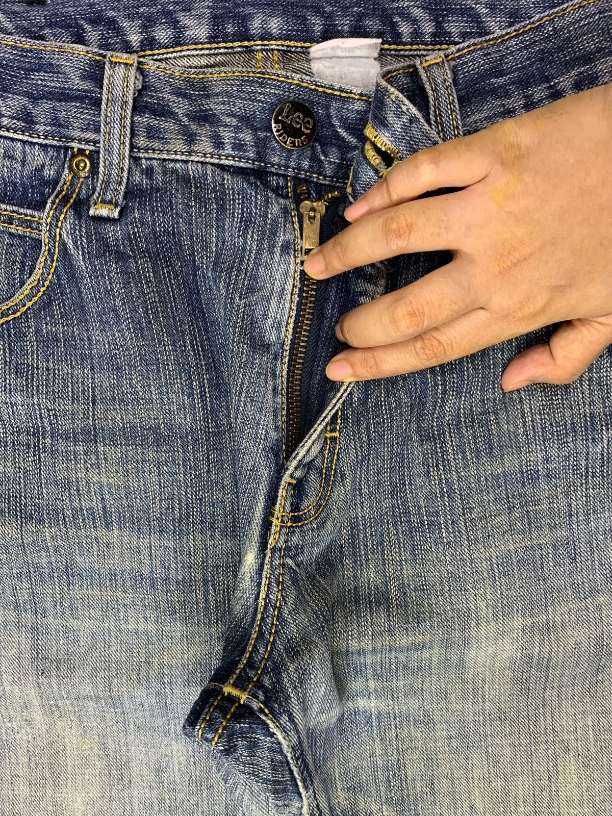 Lee SALES🔥Vintage Lee Riders Faded Wash Distress Baggy Jeans Size US 30 / EU 46 - 3 Thumbnail