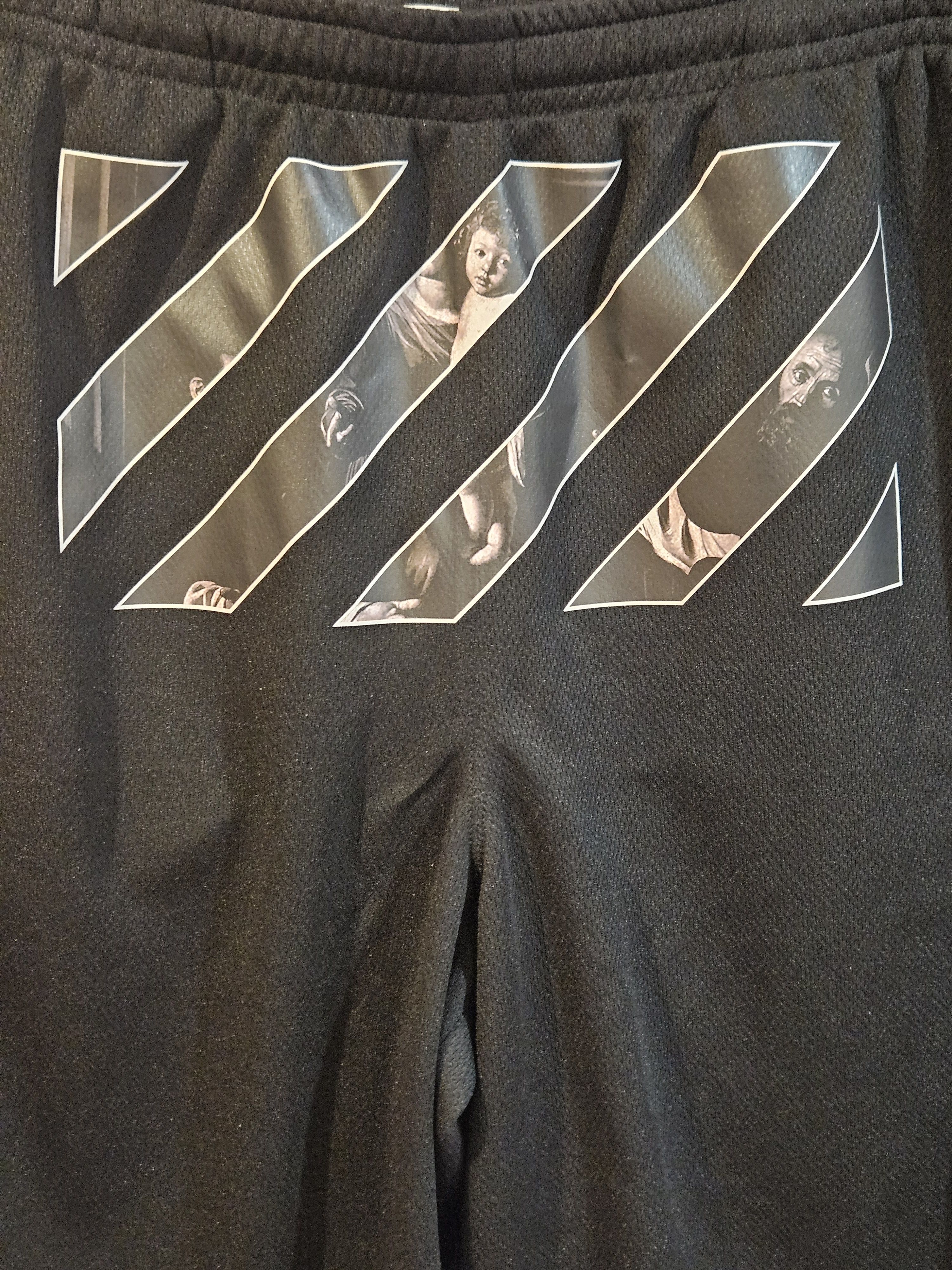 Off-White Caravaggia Track Shorts Size US 34 / EU 50 - 6 Thumbnail