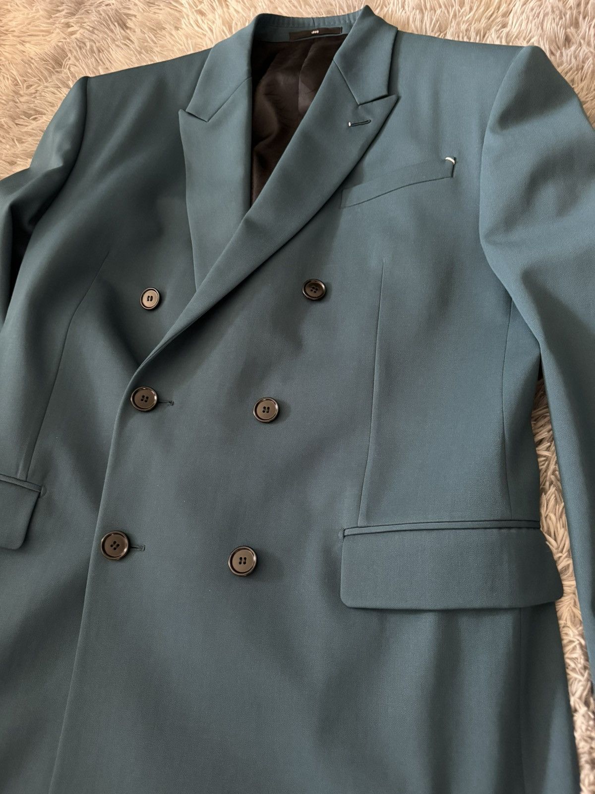 Kris Van Assche FW19 Double breasted wool jacket Size 42R - 3 Thumbnail