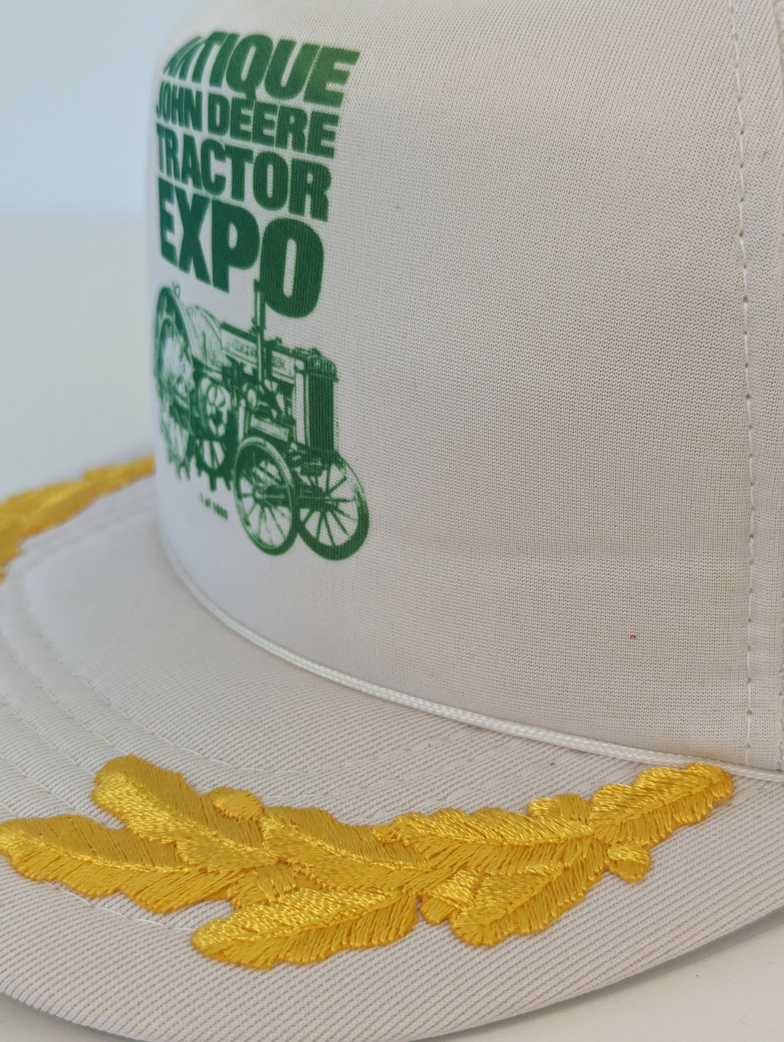 John Deere Vintage Antique John Deere Tractor Expo Scrambled Eggs Hat Size ONE SIZE - 5 Thumbnail