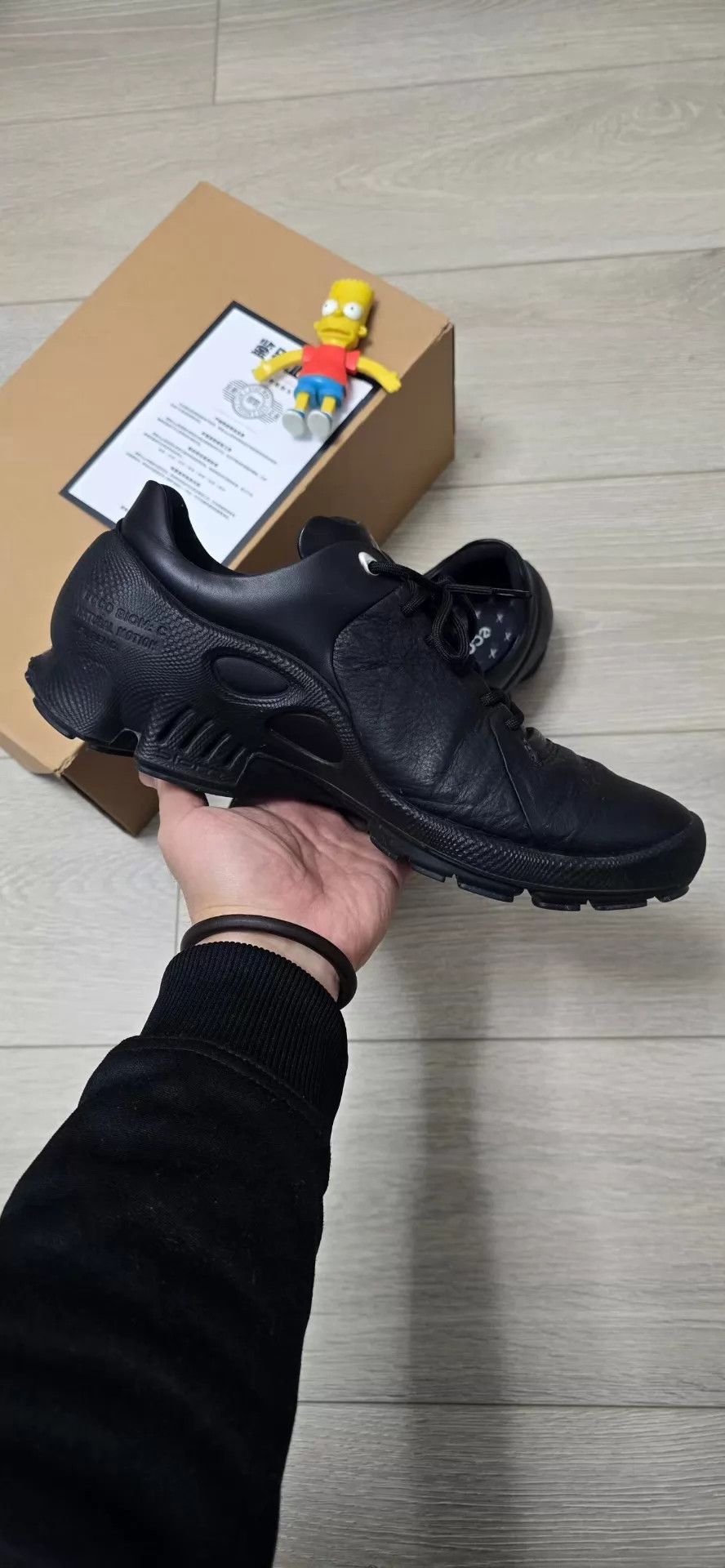 Ecco ECCO Biom C 15th Anniv Black Samurai 44 (Org Box) 1749 Size US 11 / EU 44 - 3 Thumbnail