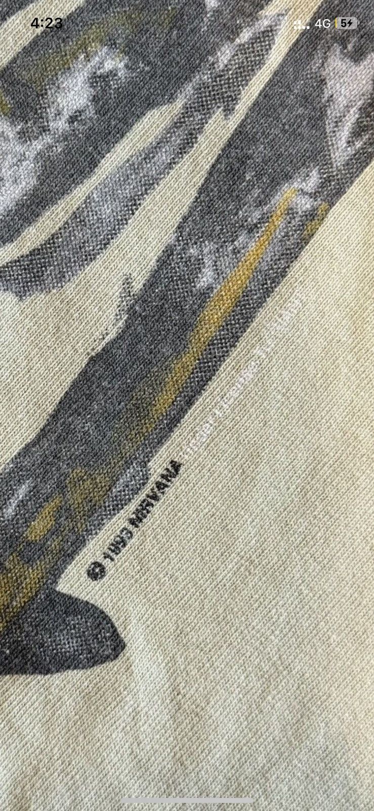 Vintage 1993 Nirvana Licensed Insecticide Tee Size US XL / EU 56 / 4 - 4 Thumbnail