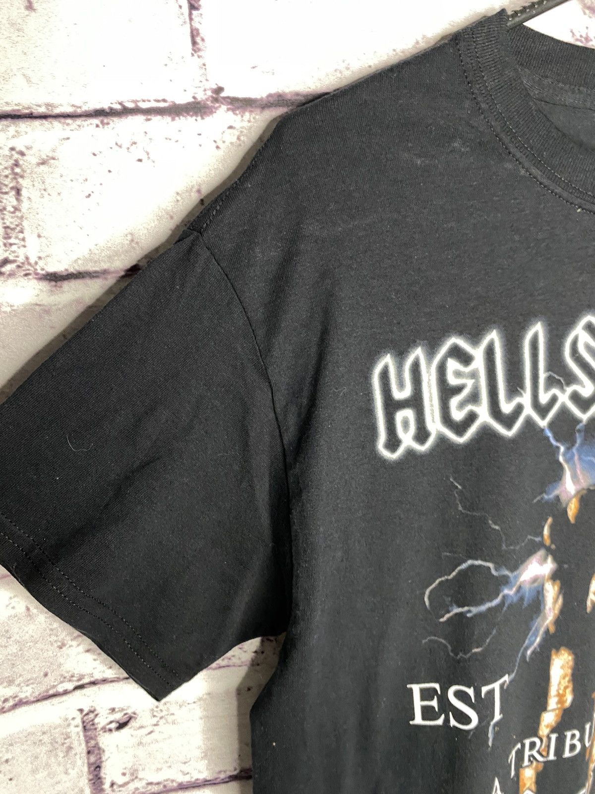 AC/DC Men's T-Shirt AC/DC Hells Bells Est 1996 A Tribute To Tee Size US M / EU 48-50 / 2 - 4 Thumbnail