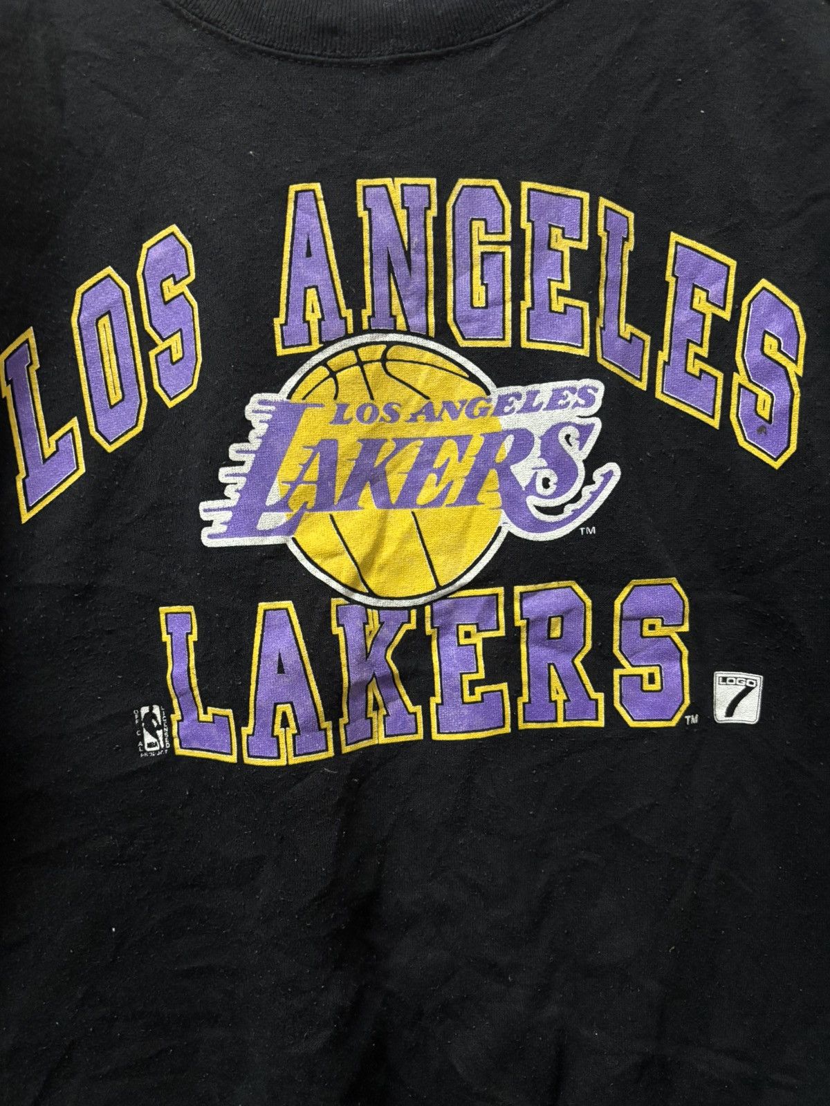 NBA Vintage 90s LA Lakers crewneck sweatshirt Size US L / EU 52-54 / 3 - 2 Thumbnail