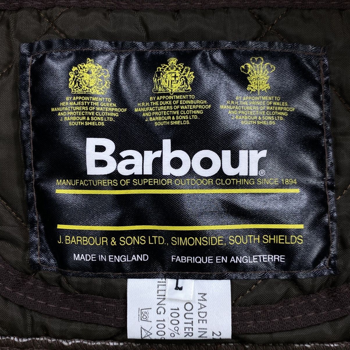 Barbour Vintage Liddesdale Quilted Jacket Size US XL / EU 56 / 4 - 4 Thumbnail