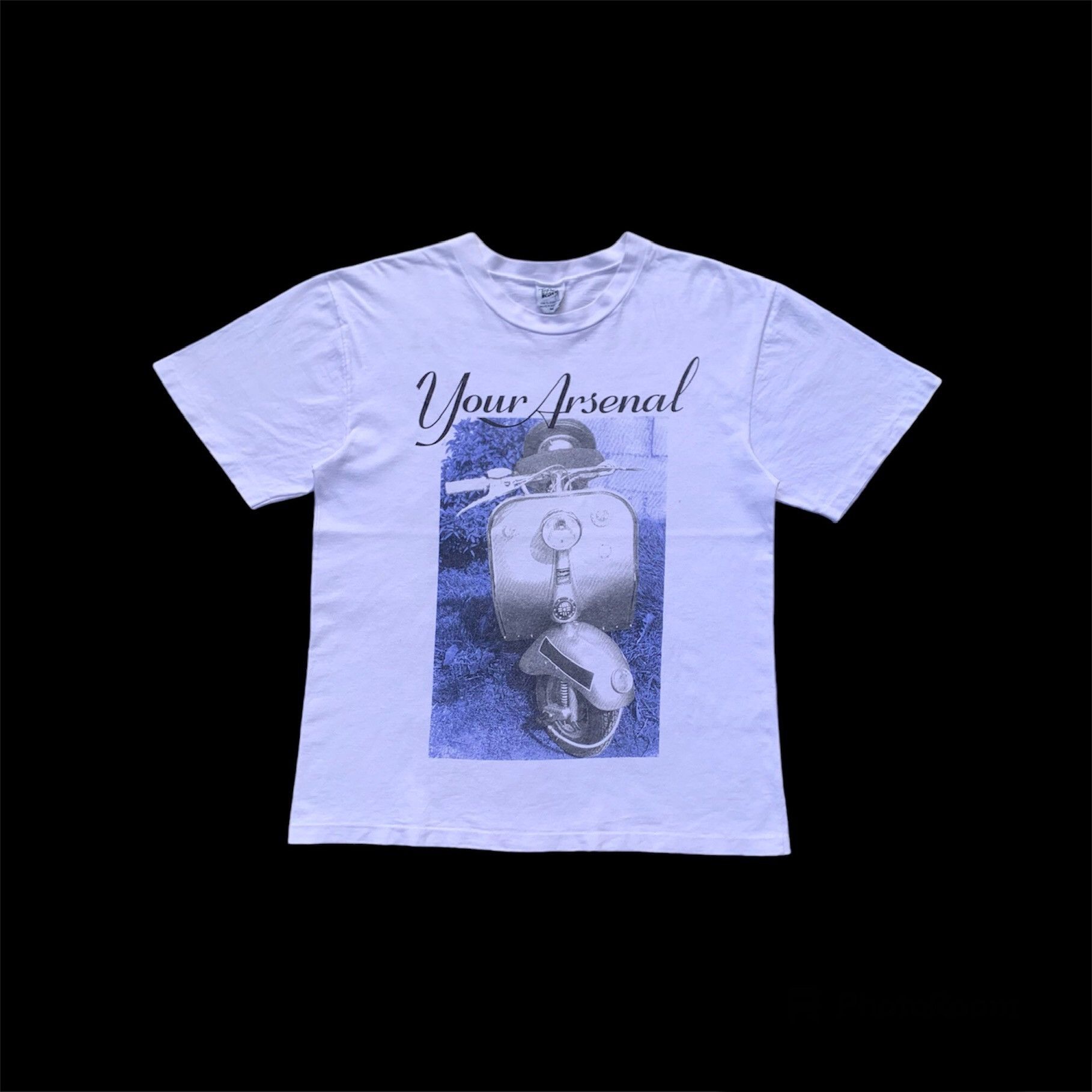 Vintage vintage 90s morrissey your arsenal t-shirt | Grailed