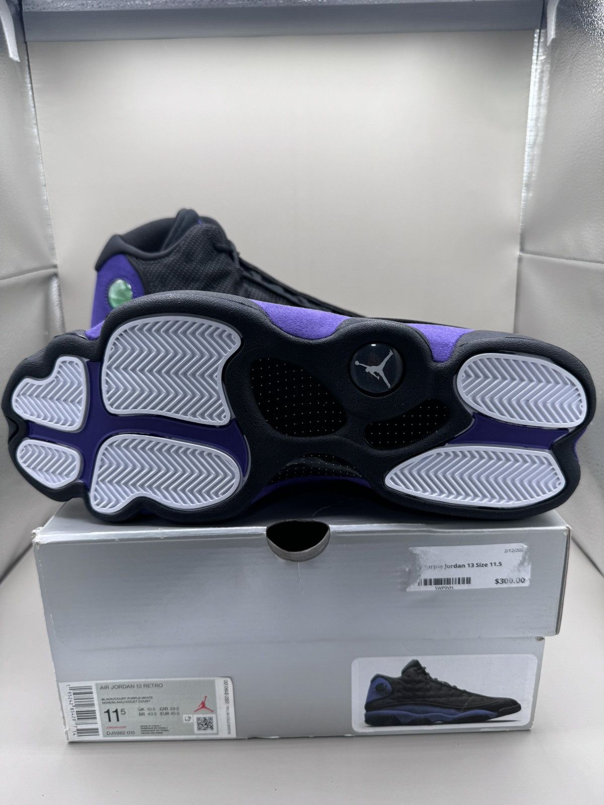 Jordan Brand Jordan 13 Court Purple Size 11.5 DS OG ALL Size US 11.5 / EU 44-45 - 7 Thumbnail