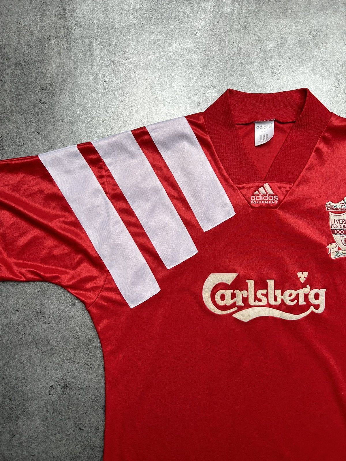 Adidas Vintage Liverpool 1992-93 Home Shirt Adidas Carlsberg Size US L / EU 52-54 / 3 - 3 Thumbnail