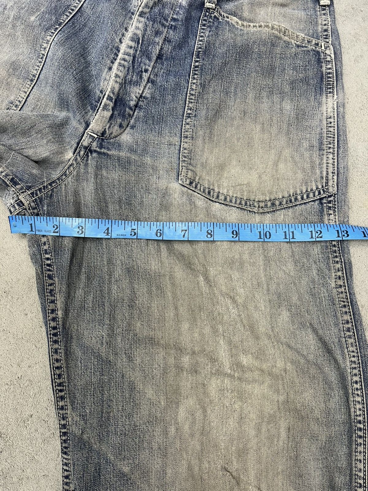 Vintage US ARMY DISTRESSED CARPENTER DENIM Size US 31 - 11 Thumbnail