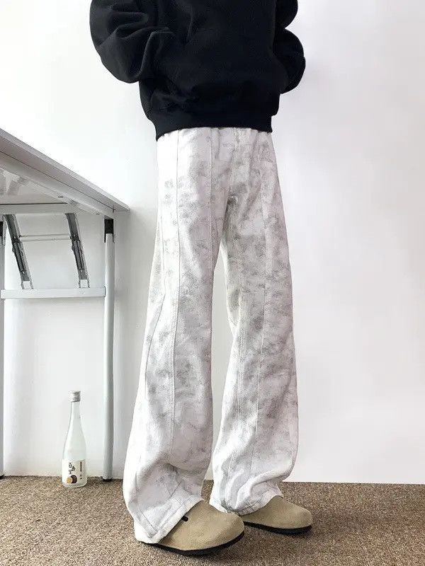 Japanese Brand Retro loose slightly flared wide leg jeans Size US 32 / EU 48 - 2 Thumbnail