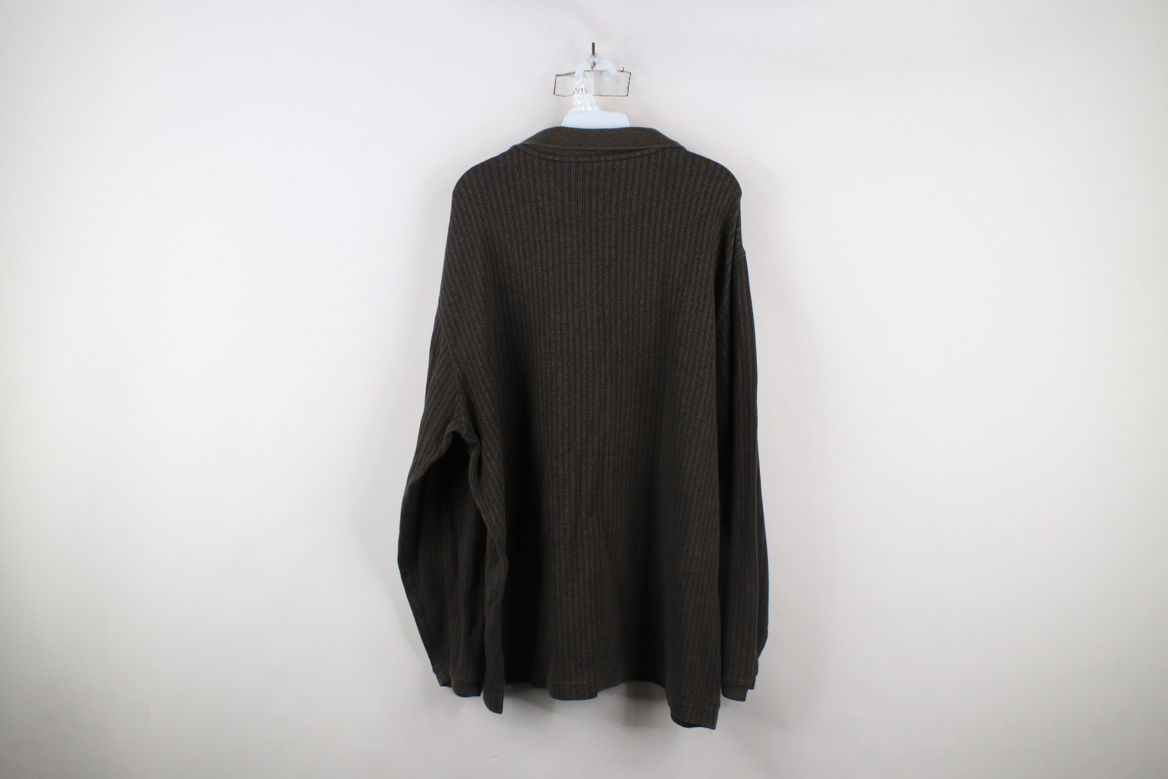 Vintage Vintage 90s Streetwear Heavyweight Long Sleeve Rugby Polo Size US XL / EU 56 / 4 - 8 Thumbnail