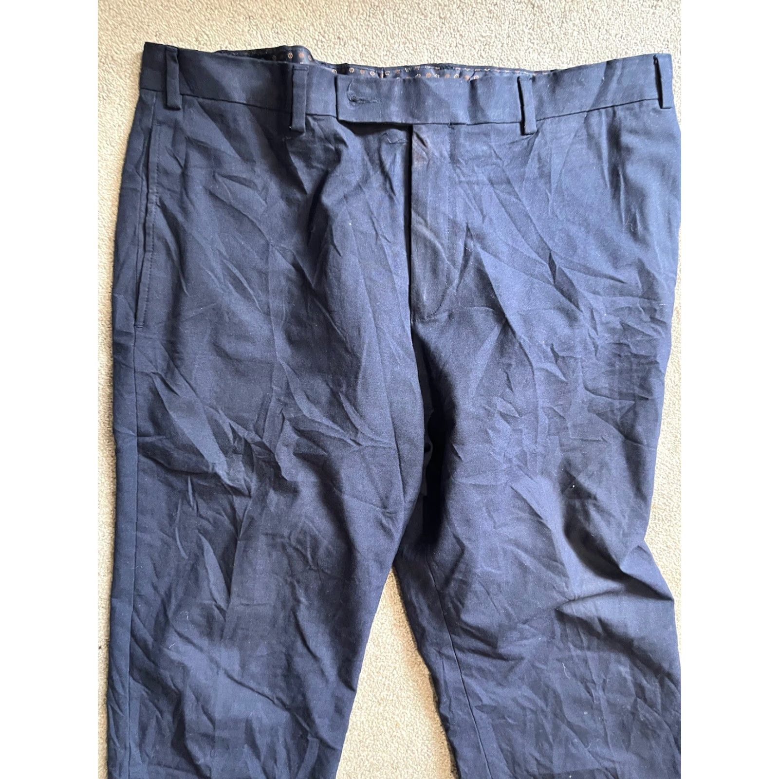 Ralph Lauren Lauren Ralph Lauren dress pants mens size 36x30 Blue Polyester Blend Dress Pants Regular Men XS? Size US 36 / EU 52 - 2 Thumbnail