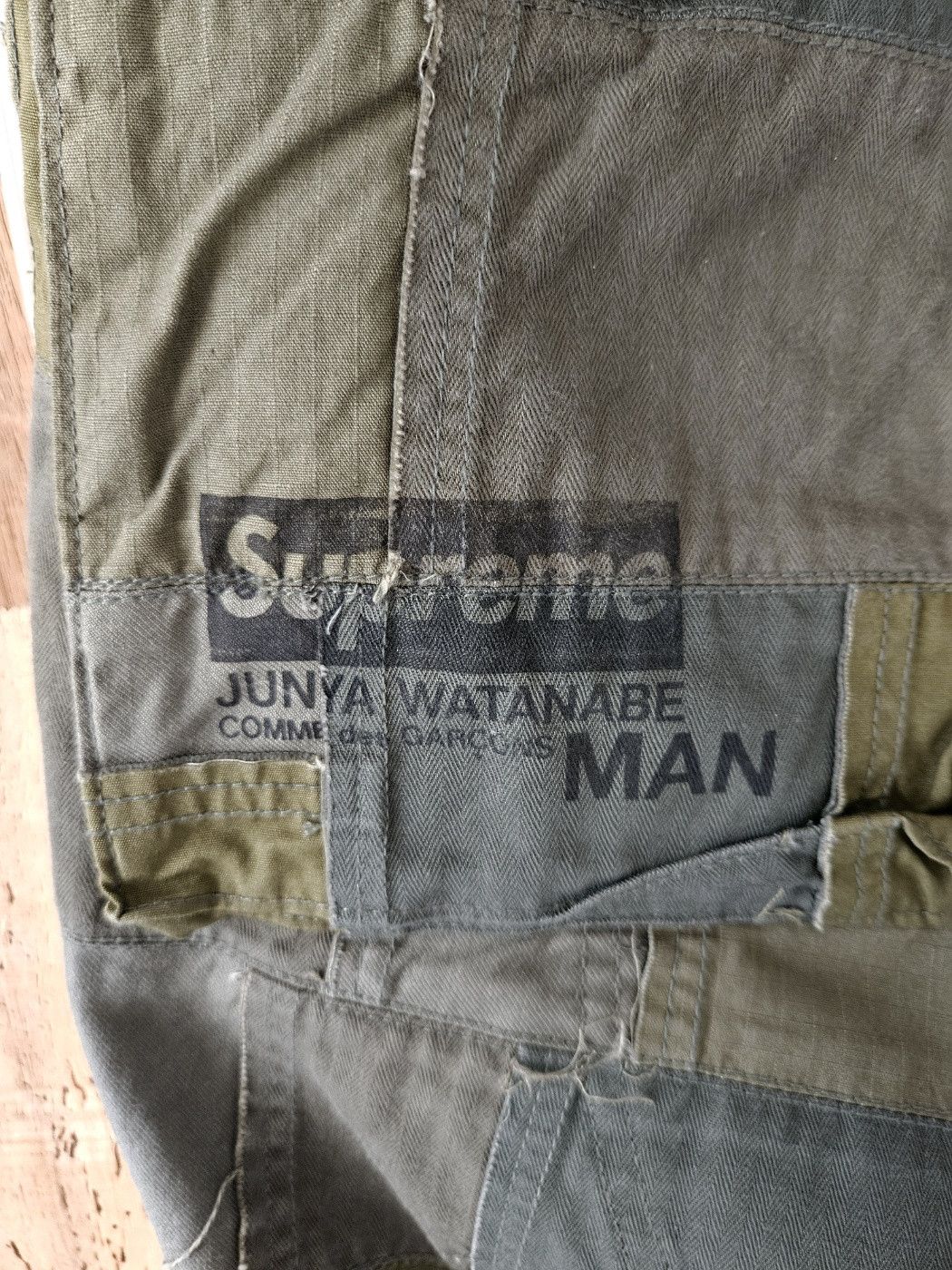 Junya Watanabe × Supreme Supreme x Junya Watanabe patch pants Size US 30 / EU 46 - 1 Thumbnail