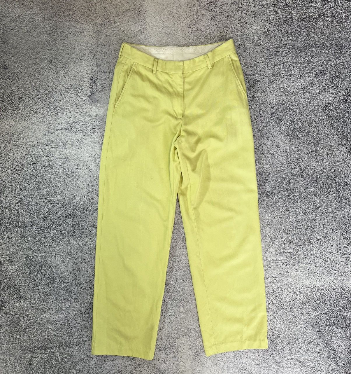 Dries Van Noten Dries Van Noten Chino Pants Women Size 38 EU Cotton Classic Size 31" - 1 Thumbnail