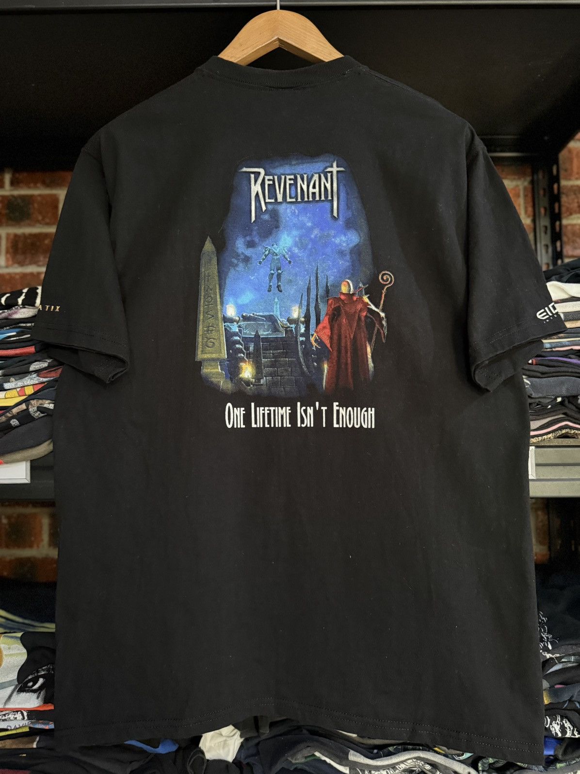 Expert Horror Vintage Revenant One Lifetime Isn’t Enough Horror Tee Size US L / EU 52-54 / 3 - 1 Thumbnail