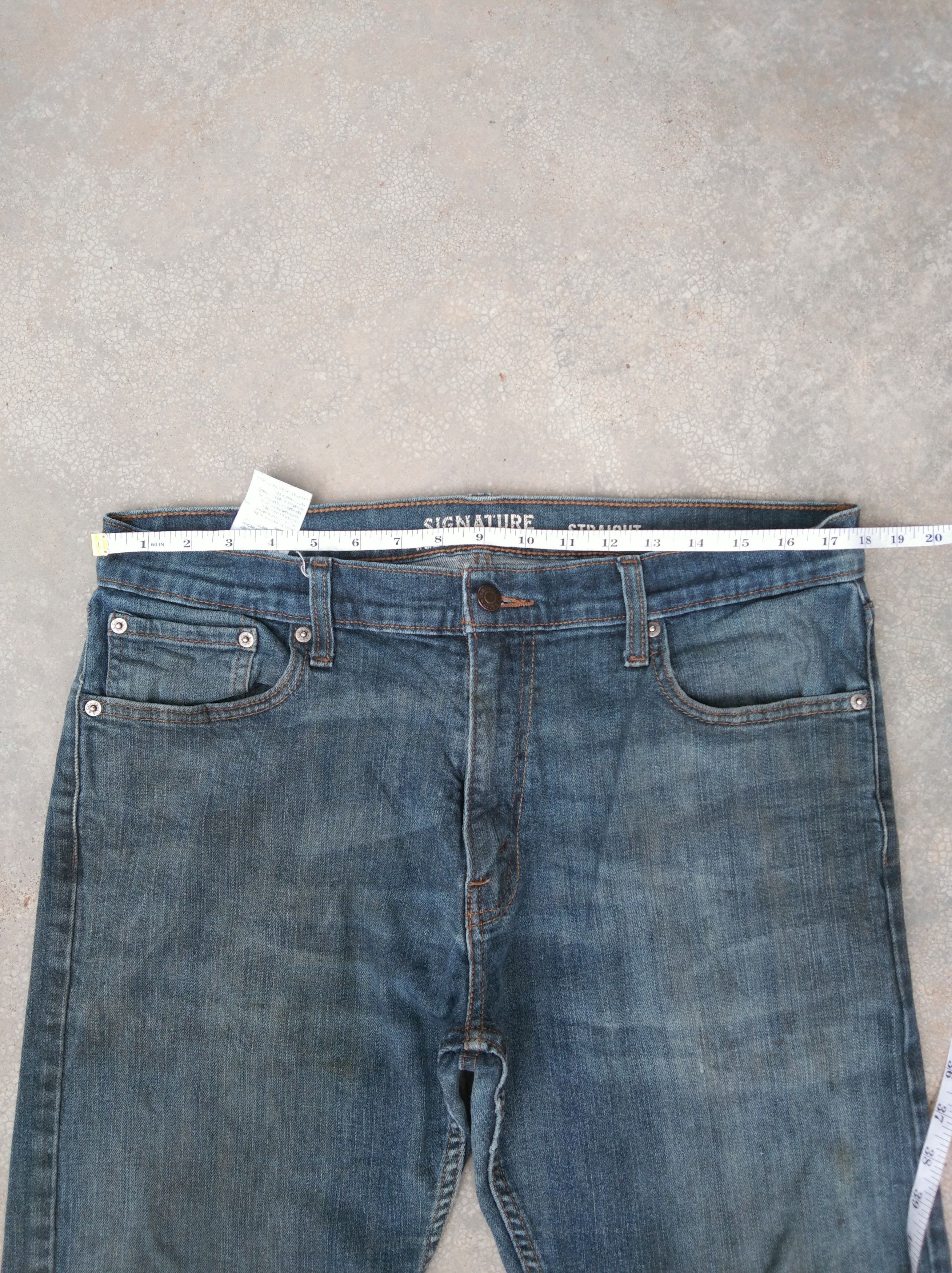 Levi's Vintage Levi's Signature Faded Distressed Jeans 36x32 Size US 36 / EU 52 - 4 Thumbnail