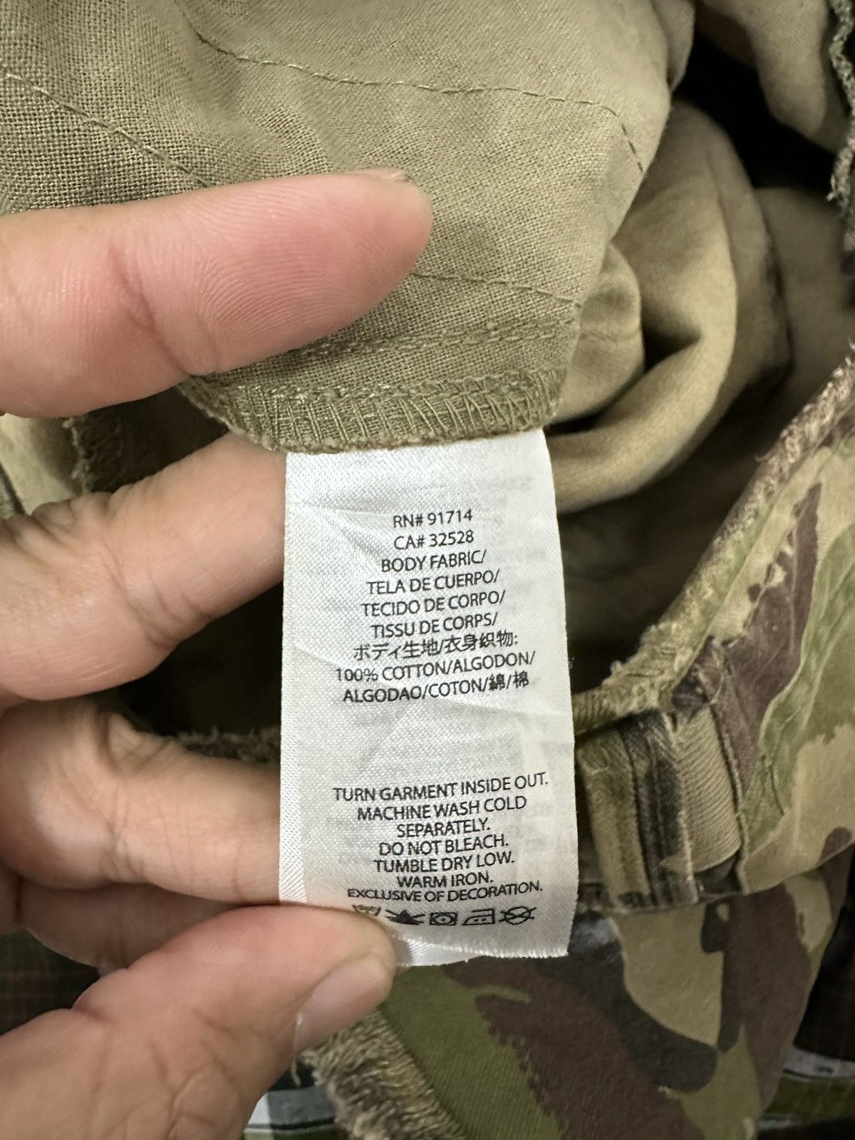 Armani Exchange Armani Exchage Short Pant Camoflage Cargo Pant Size US 31 - 4 Thumbnail