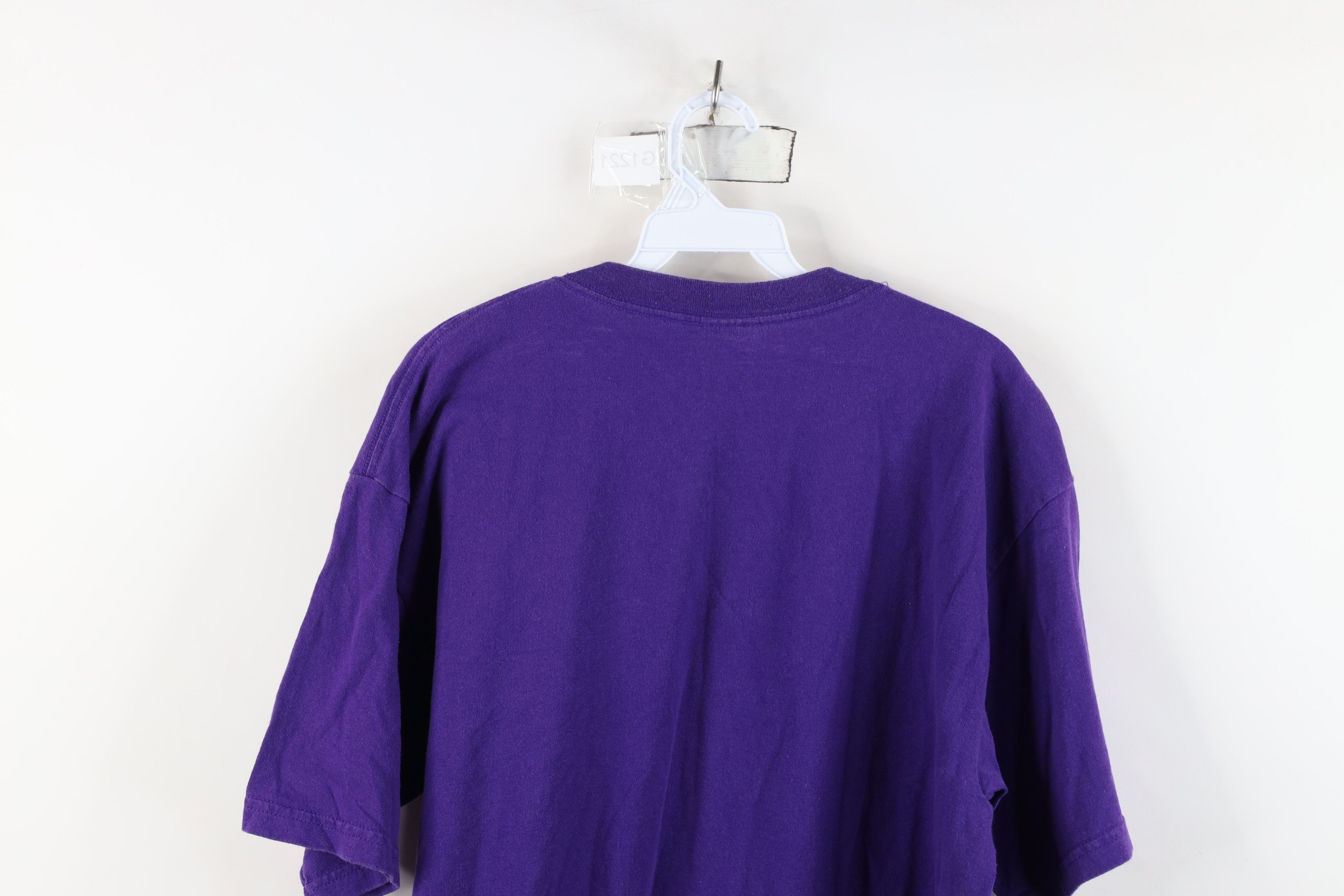 Vintage Vintage Y2K 2004 Streetwear Cat Kitten T-Shirt Purple Size XL / US 12-14 / IT 48-50 - 12 Thumbnail