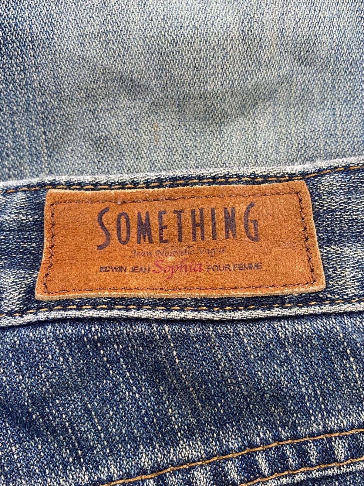 Edwin Edwin Light Blue Wash Ripped Style Bootcut Jeans Size US 26 / EU 42 - 10 Thumbnail