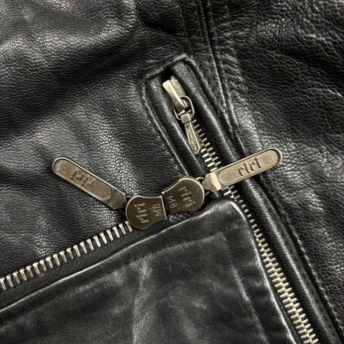 JACKROSE Archive Jackrose - Riri Zips Rider Leather Jacket Size US M / EU 48-50 / 2 - 8 Thumbnail