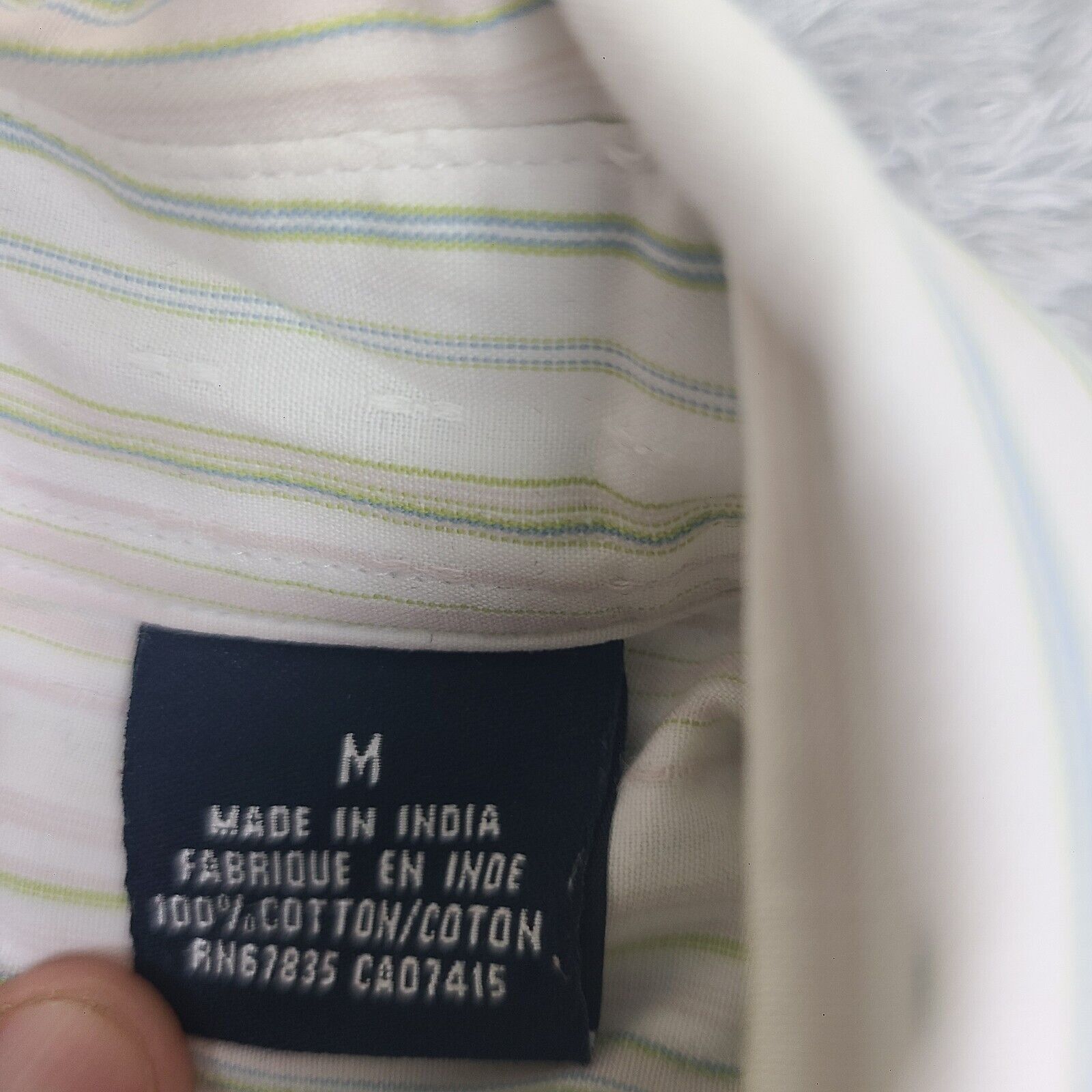 Nautica Nautica Jeans Co. Athletic Fit Plaid Short Sleeve Shirt Size Size US M / EU 48-50 / 2 - 5 Thumbnail