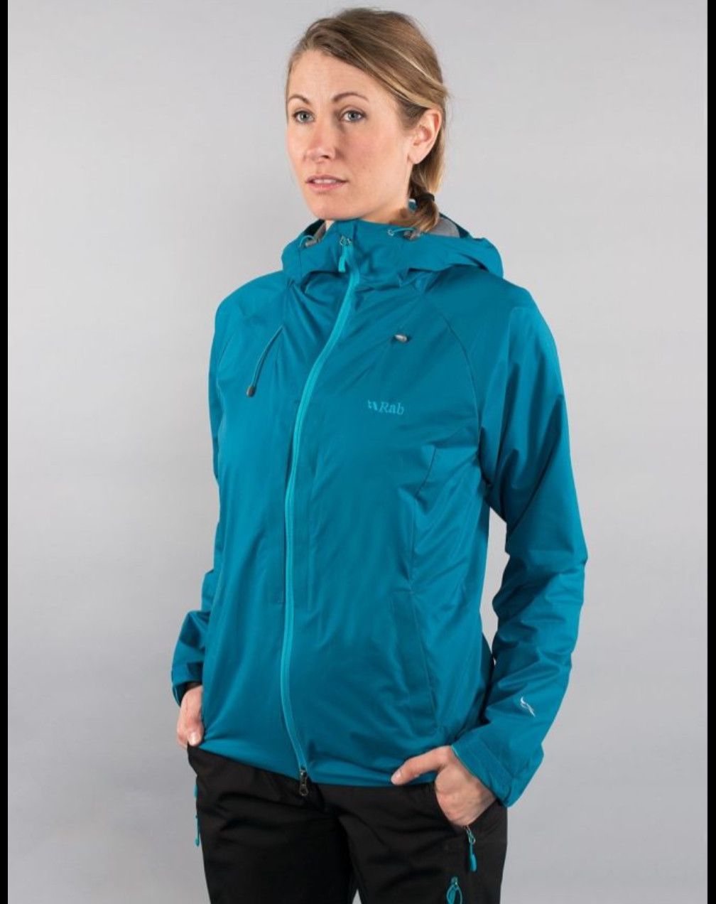 Rab Rab Womens Vapour-Rise One Hooded Jacket QVR-56 Size L / US 10 / IT 46 - 2 Thumbnail