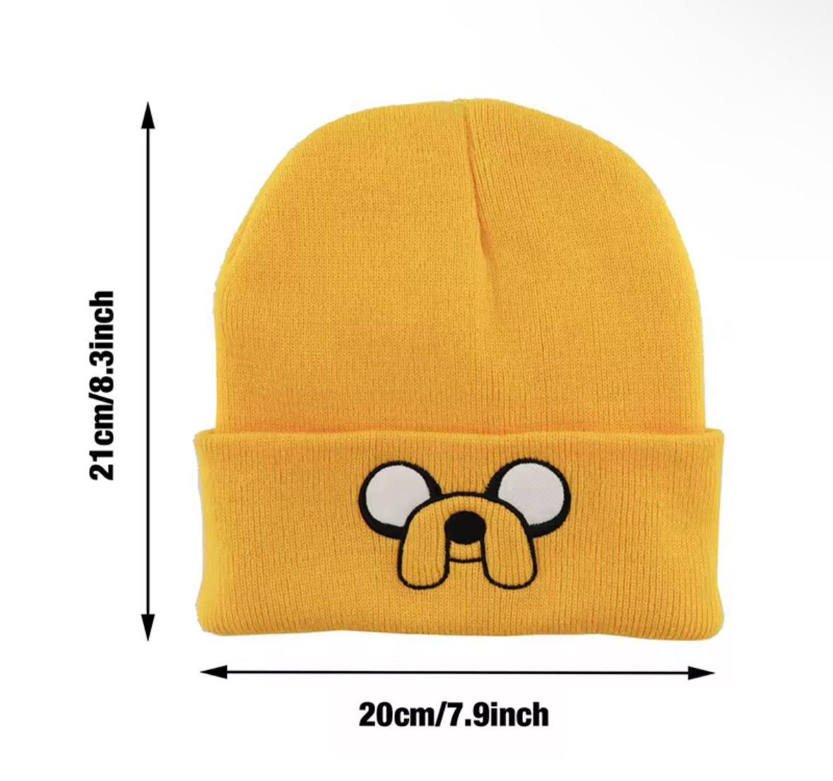 Japanese Brand Vintage Jake The Dog Autumn Winter Warm Beanie Hat Size ONE SIZE - 3 Thumbnail