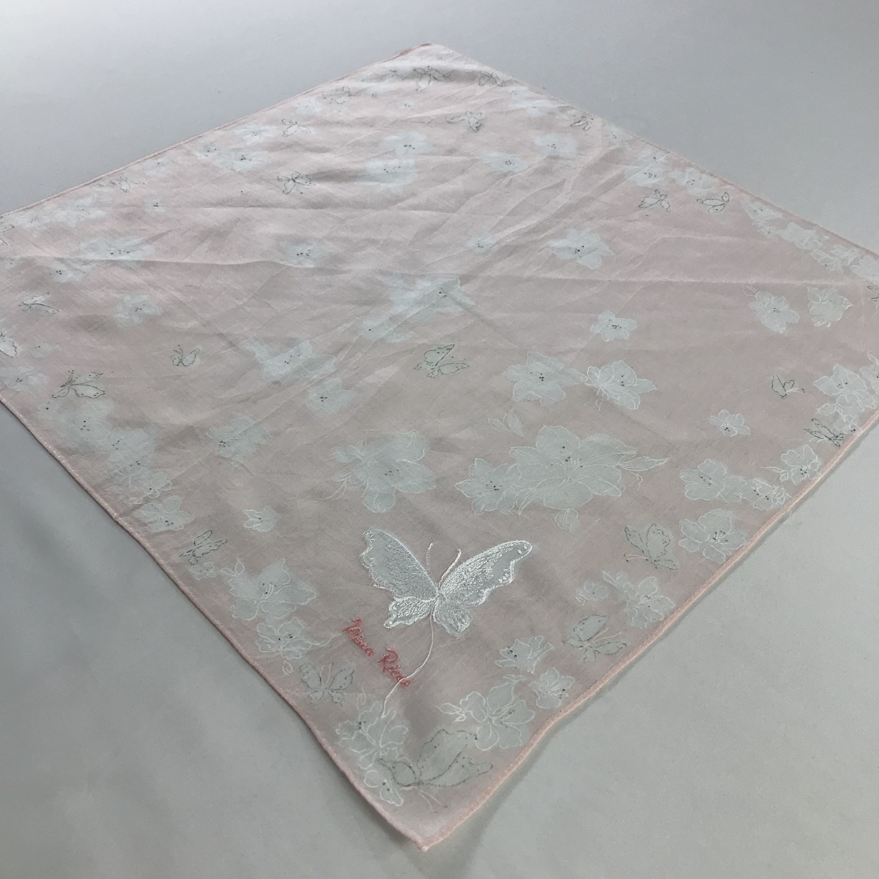 Nina Ricci × Vintage Nina Ricci Bandana / Handkerchief / Neckerchief - S554 Size ONE SIZE - 2 Thumbnail