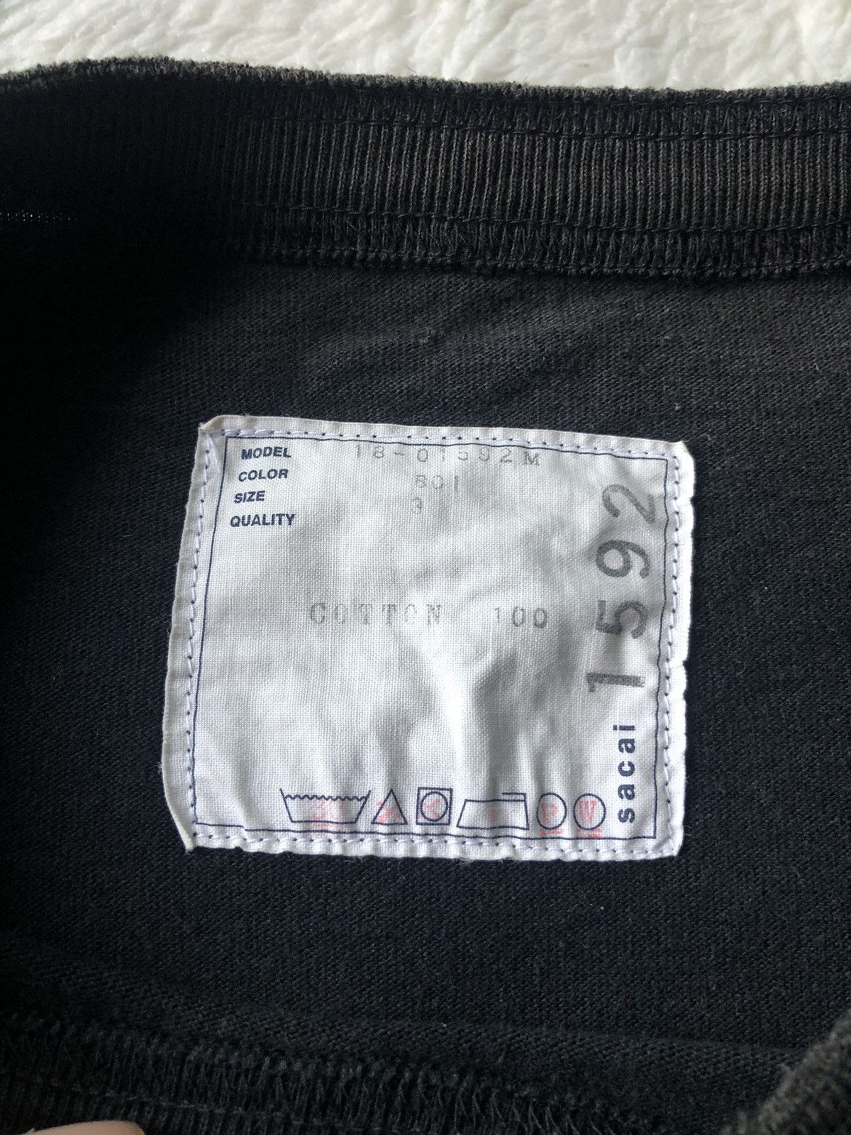 Vintage Sacai All In Due Course Shirr Tee