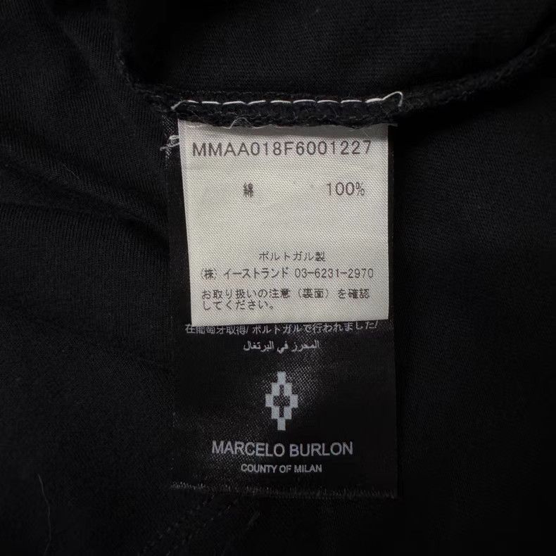 Marcelo Burlon Marcelo Burlon Classic Black & Red Wings Q10 Size US XS / EU 42 / 0 - 4 Thumbnail