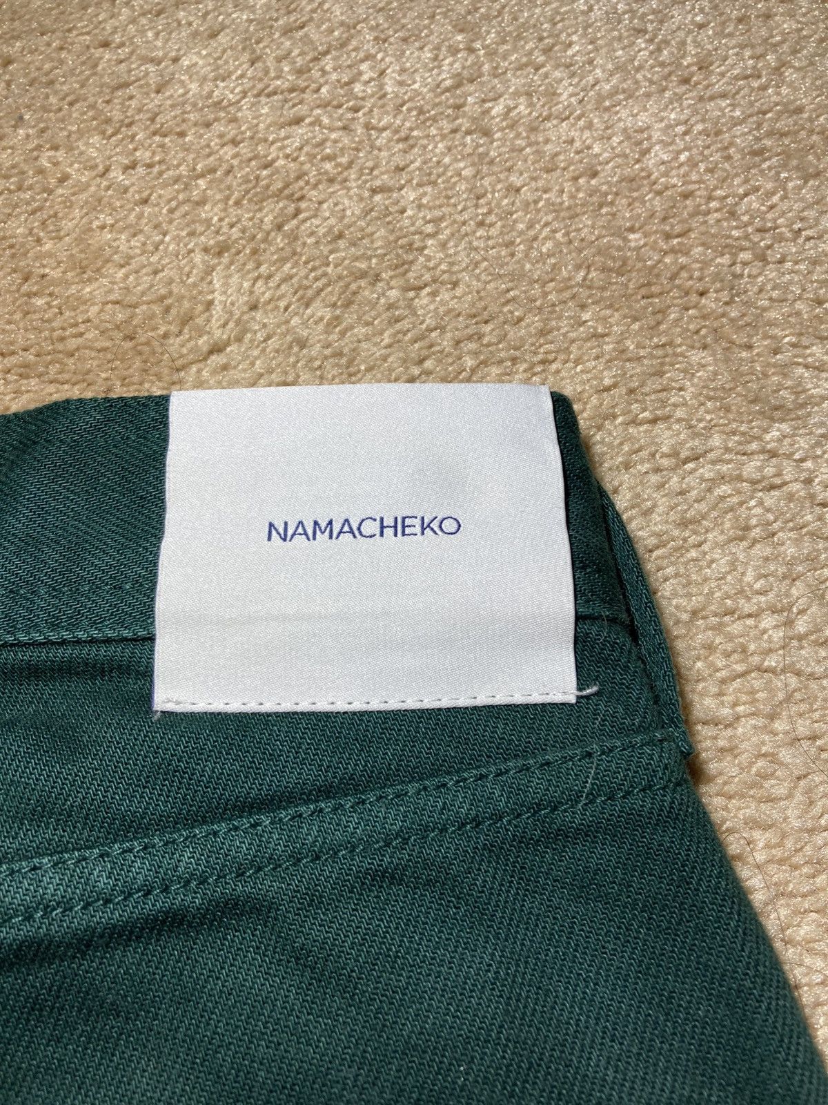 Namacheko Namacheko Uschi Denim Forest Green XS Jeans 2020 Straight Le Size US 28 / EU 44 - 7 Thumbnail