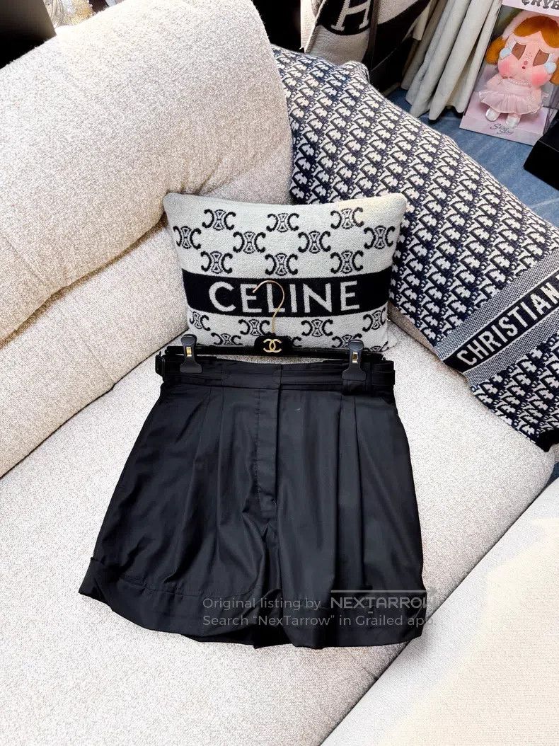 Hermes Hermes Black Shorts Size 25" / US 0 / IT 36 - 1 Thumbnail